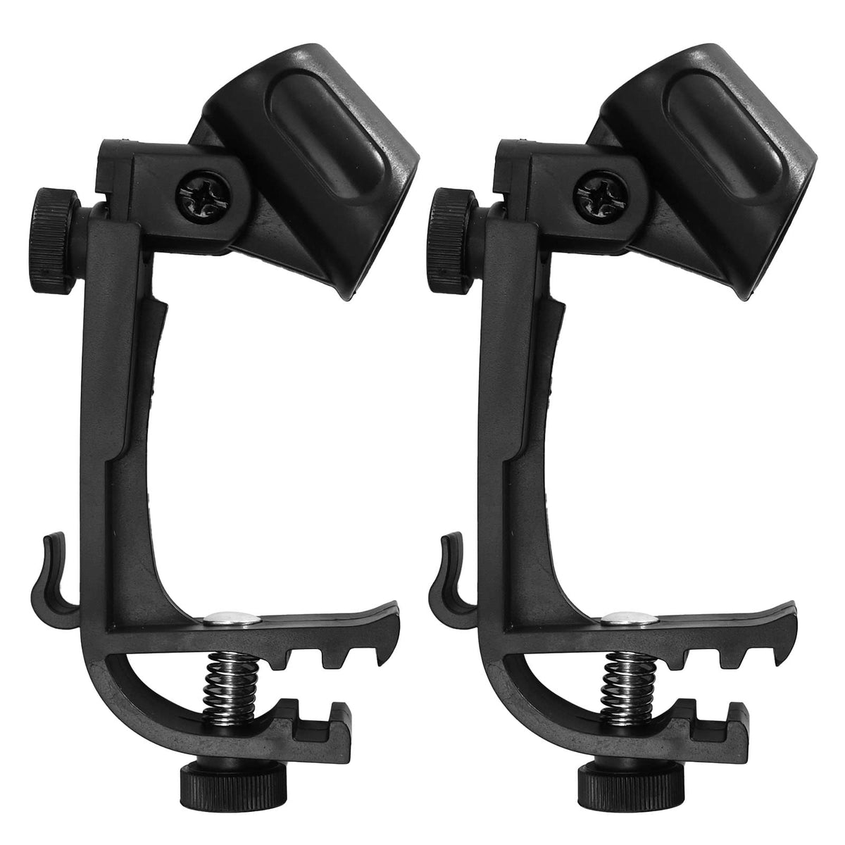 ZUDKSUY 2-PCS Microphone Clips for Drums Microphone Clip Microphone Cl ...