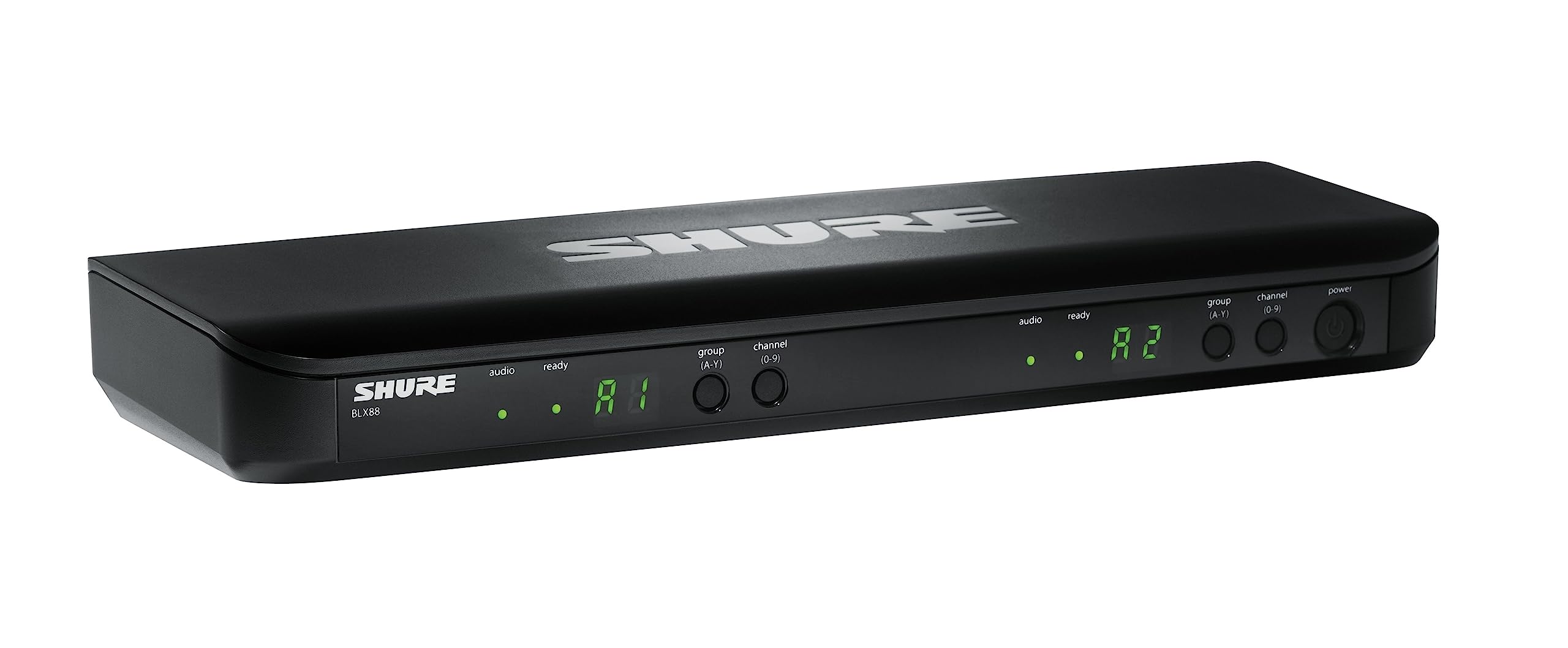 Shure BLX1288/P31 Wireless Microphone System - 14-Hour Battery Life, 300 ft Range, UHF | Includes Handheld & Headset Mics, Dual