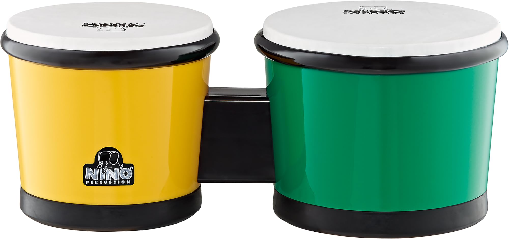 Nino Abs Bongos 6 1/2-Inch & 7 1/2-Inch Green/Yellow