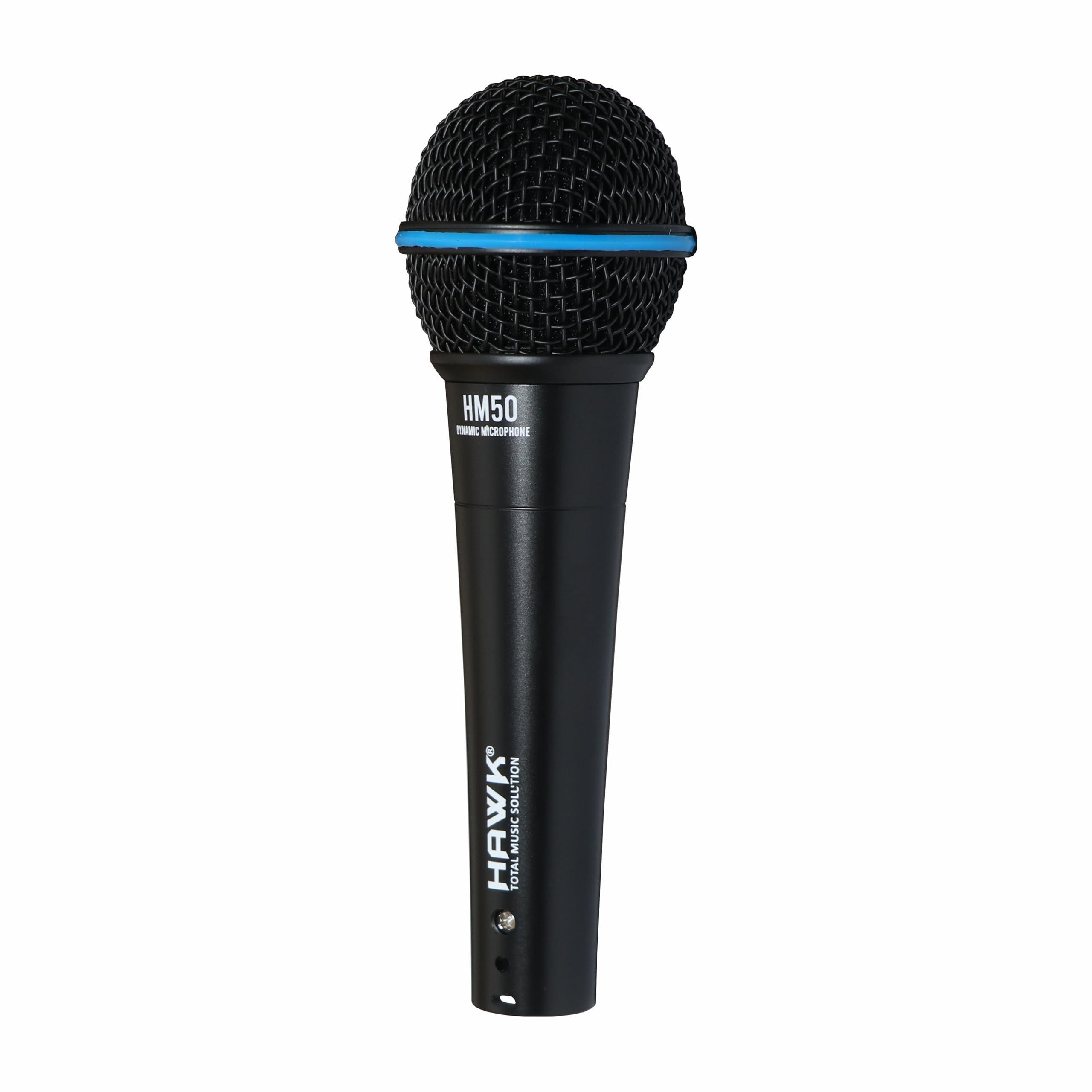 Hawk Proaudio Hm 50 Handheld Dynamic Cardioid Wired Mic For Live, Recording, Speech, Karaoke With 6 Meter Mic Cable, Mic Holder 