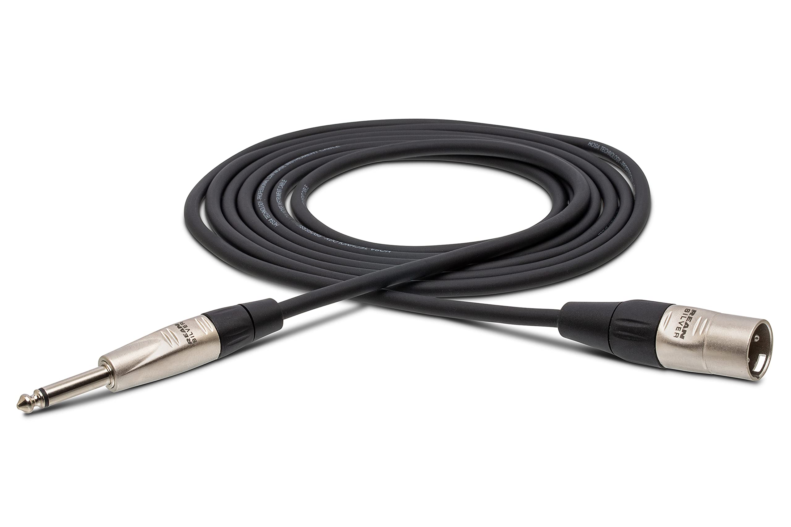 Hosa HXP-010 REAN XLR3F to 1/4'' TS Pro Unbalanced Interconnect Cable, 10 Feet
