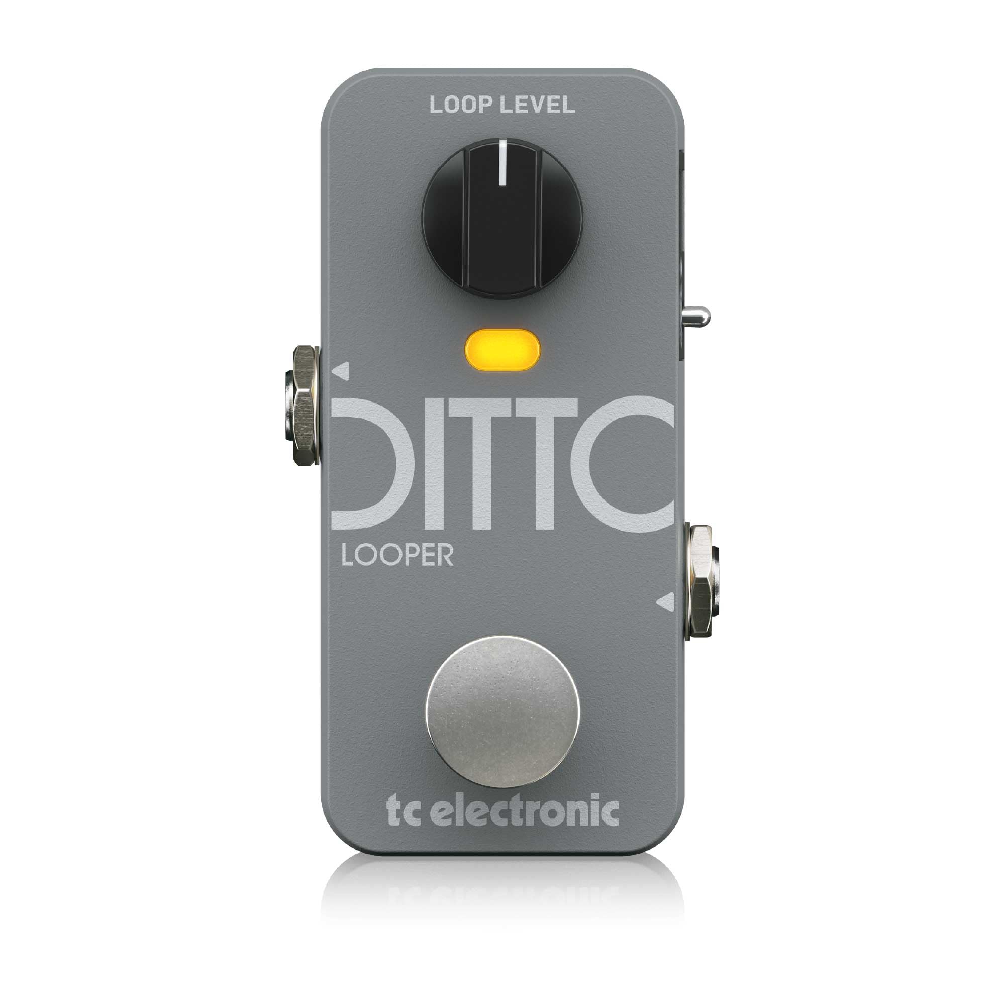 TC Electronic DITTO 2 LOOPER Guitar Looper Pedal for Live Performances