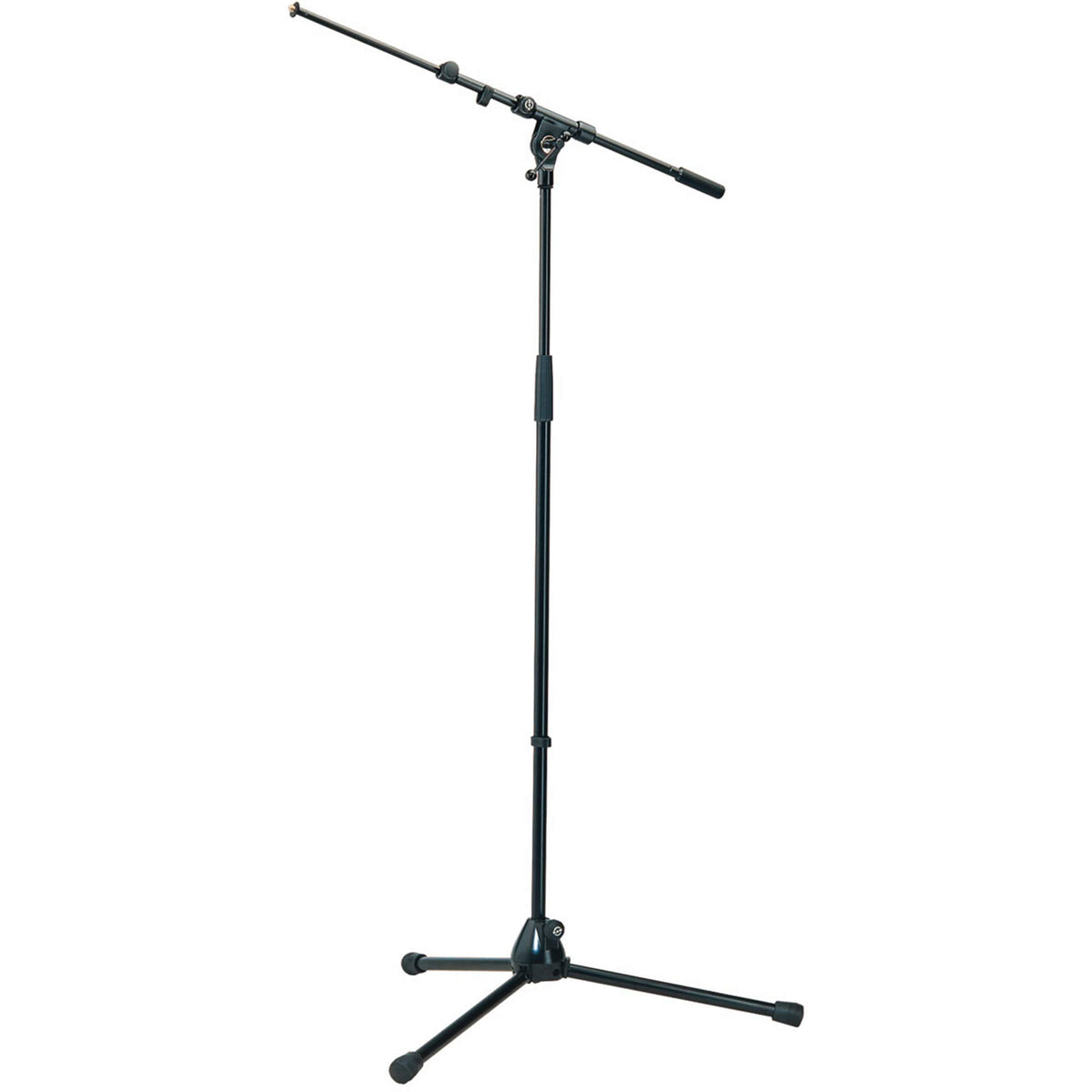 K&M Knig & Meyer 21090.500.55 Tripod Microphone Stand | Adjustable Telescoping 2-Piece Boom Arm | Professional Grade | Heavy Dut