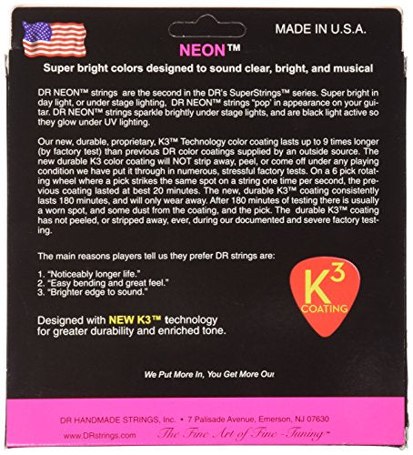 DR Strings HI-DEF NEON Bass Guitar Strings (NPB-45)