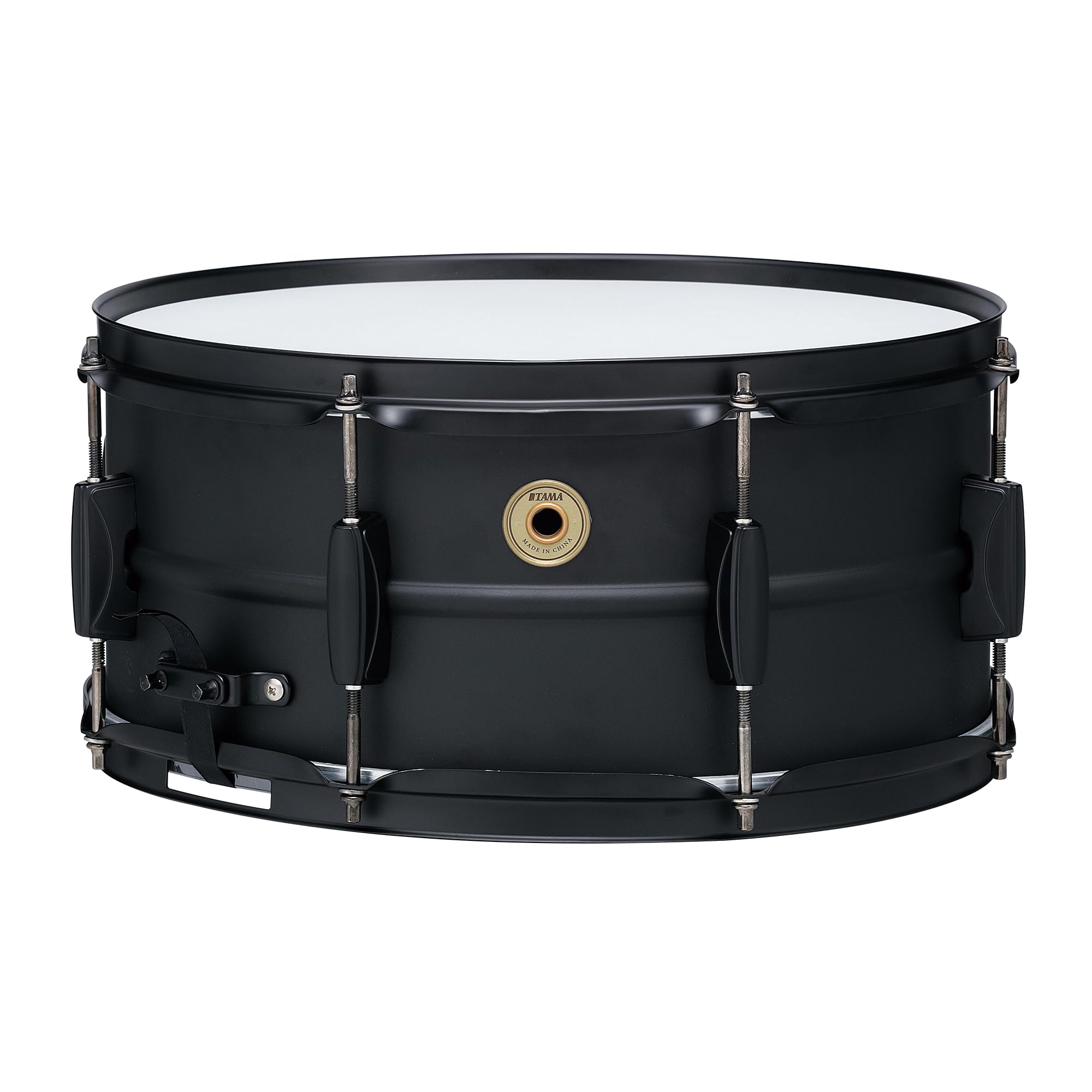 Tama Steel Snare Drum - 6.5 Inches X 14 Inches - Black Black