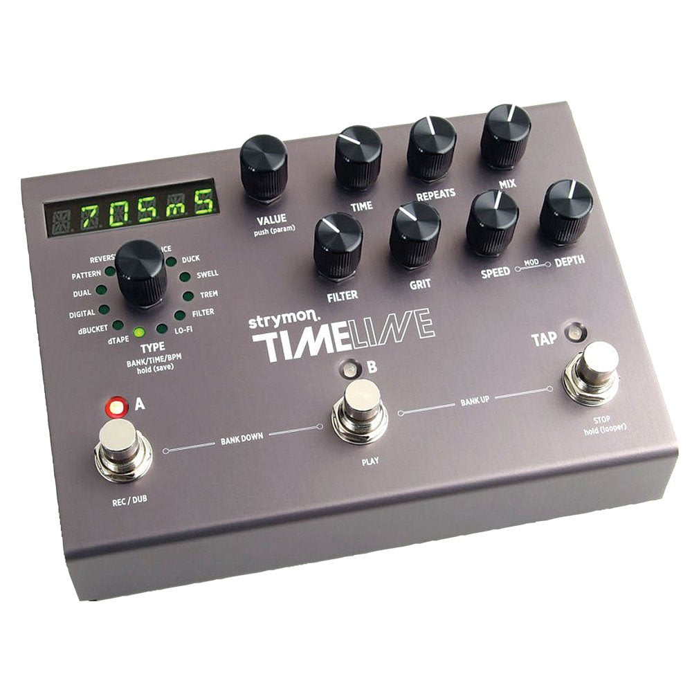 Strymon Timeline Guitar Delay Pedal With 12 Unique Delay Machines For Electric And Acoustic Guitar, Synths, Vocals And Keyboards