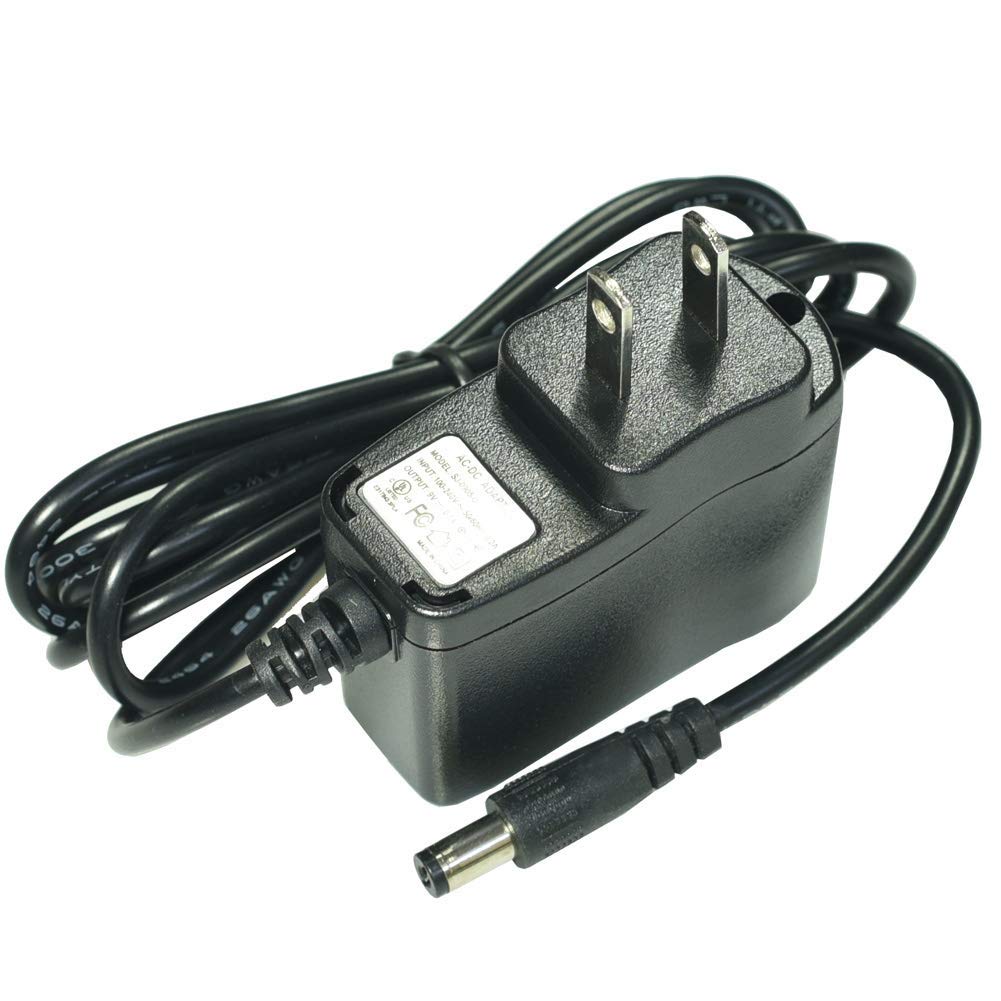 VSN 9V 500mA DC Power Supply for Electric Guitar Effects Pedals Center Negative,Guitar Pedal Power Supply,Compatible for Most Ef