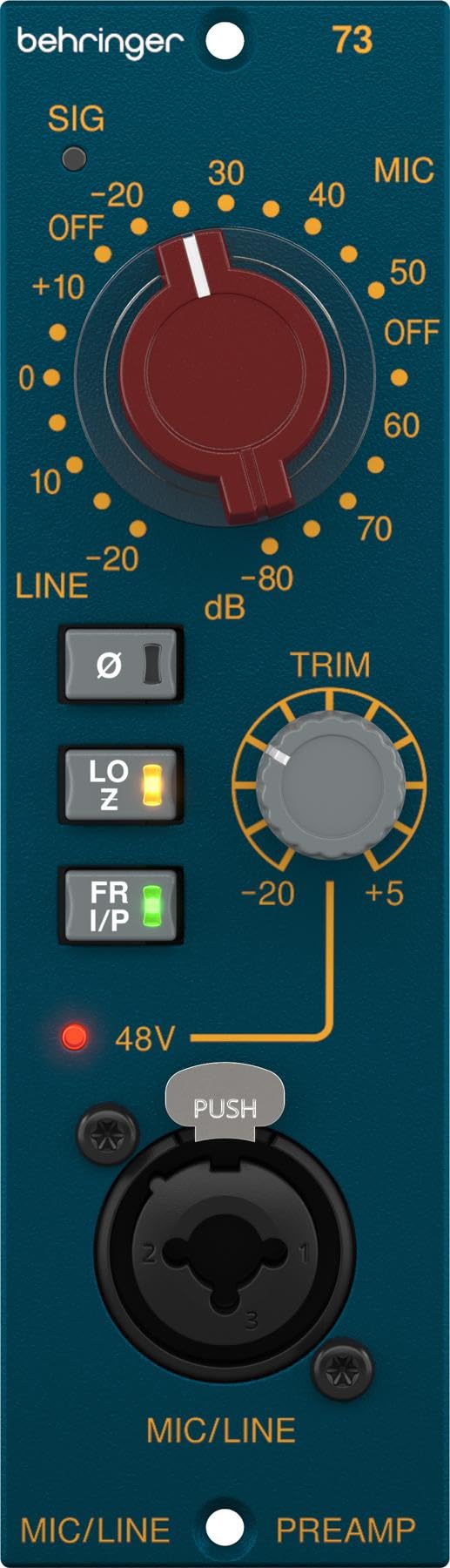 Behringer 73 Microphone Preamp
