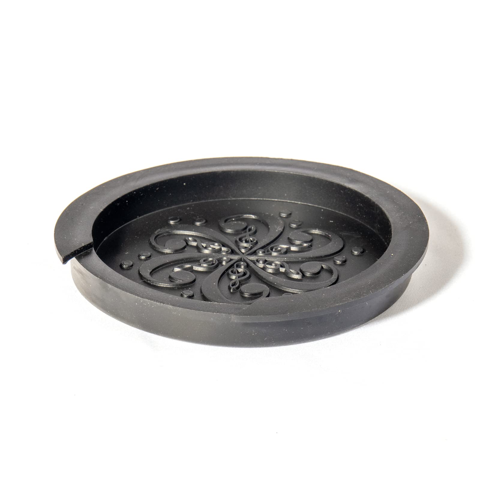 Cheerock Guitar Soundhole Cover 4 inch, Soft Rubber Sound Hole Cover to Reduce Feedback and Noise for Acoustic Guitar 40/41 Inch