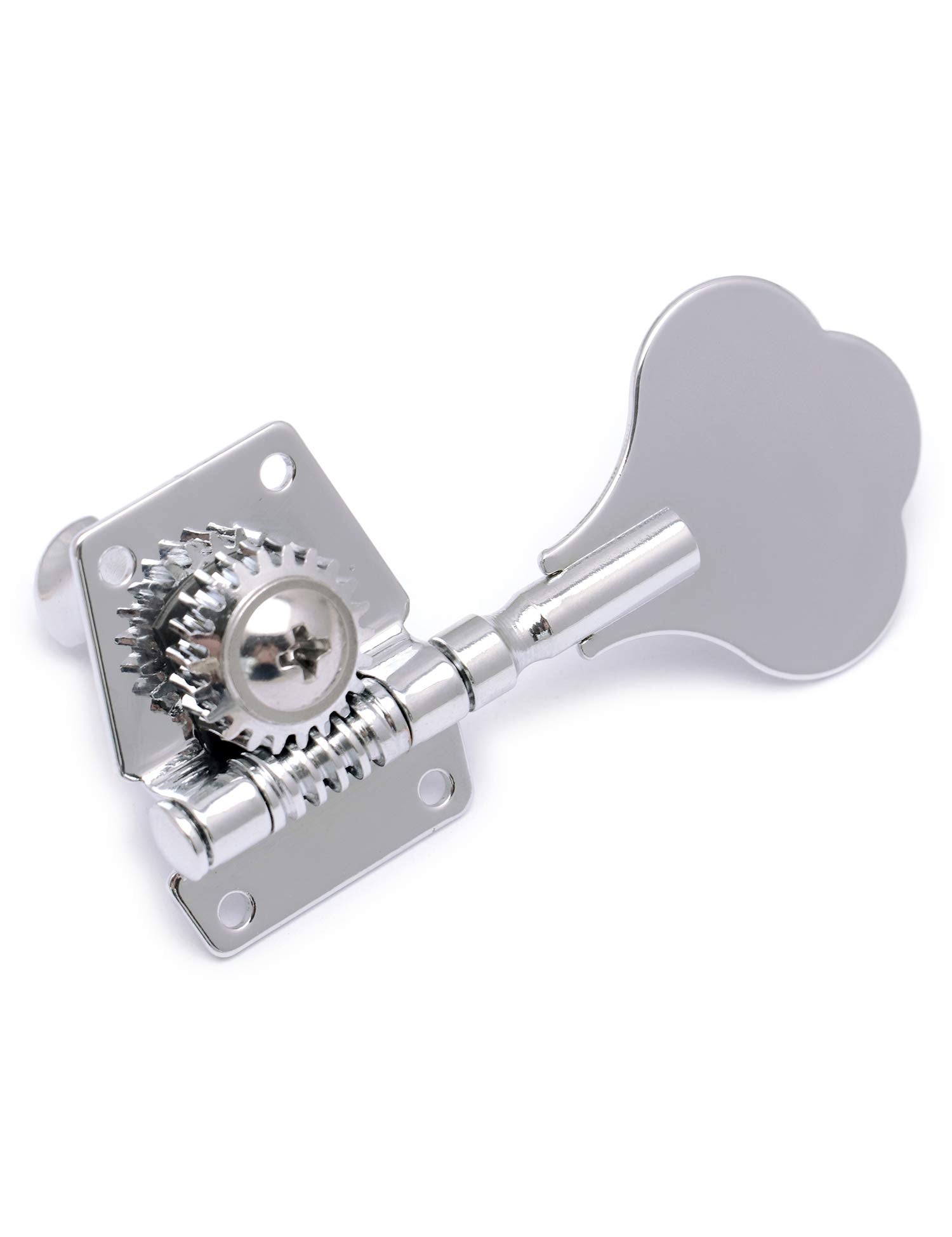 Metallor Bass Tuning Machines Tuning Pegs Tuning Keys Machine Heads Tuners Vintage Open Gear 2 Left 2 Right for P Bass J Bass Gu