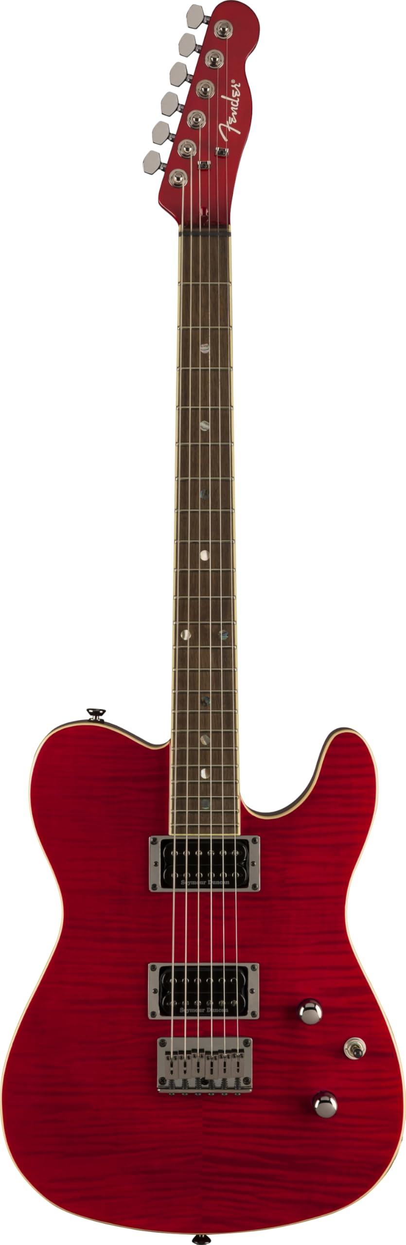 Fender Custom Telecaster FMT HH Electric Guitar, Features Seymour Duncan '59/Pearly Gates Humbuckers with Coil Tap, with 2-Year 