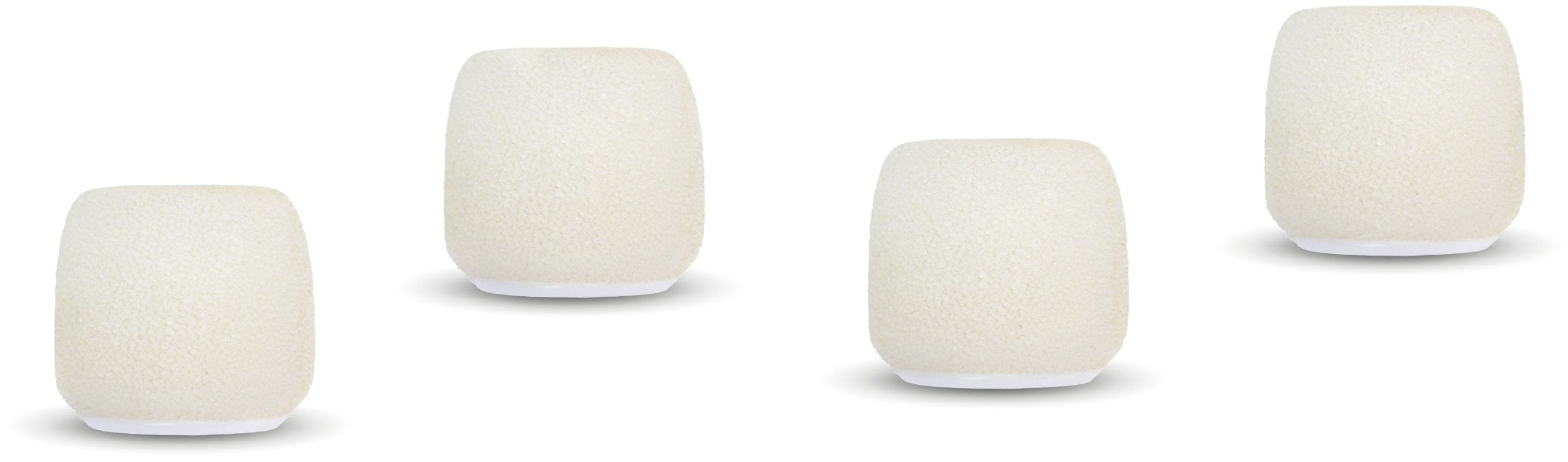 Shure ACVO4WS-W White Foam Windscreen for Centraverse Overhead Condenser Microphones (Contains Four)