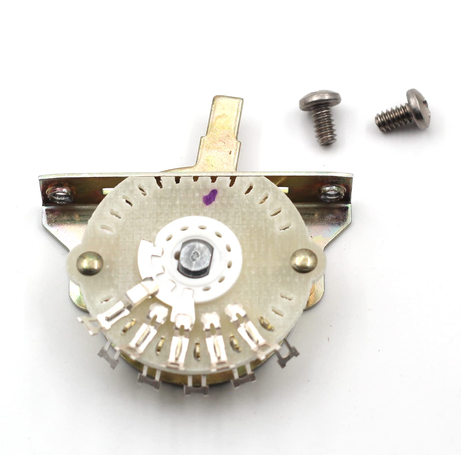 Oak Grigsby 4-Way Blade Switch For Telecaster And Stratocaster, 4-Way Pickup Selector Switch, Includes Mounting Screws