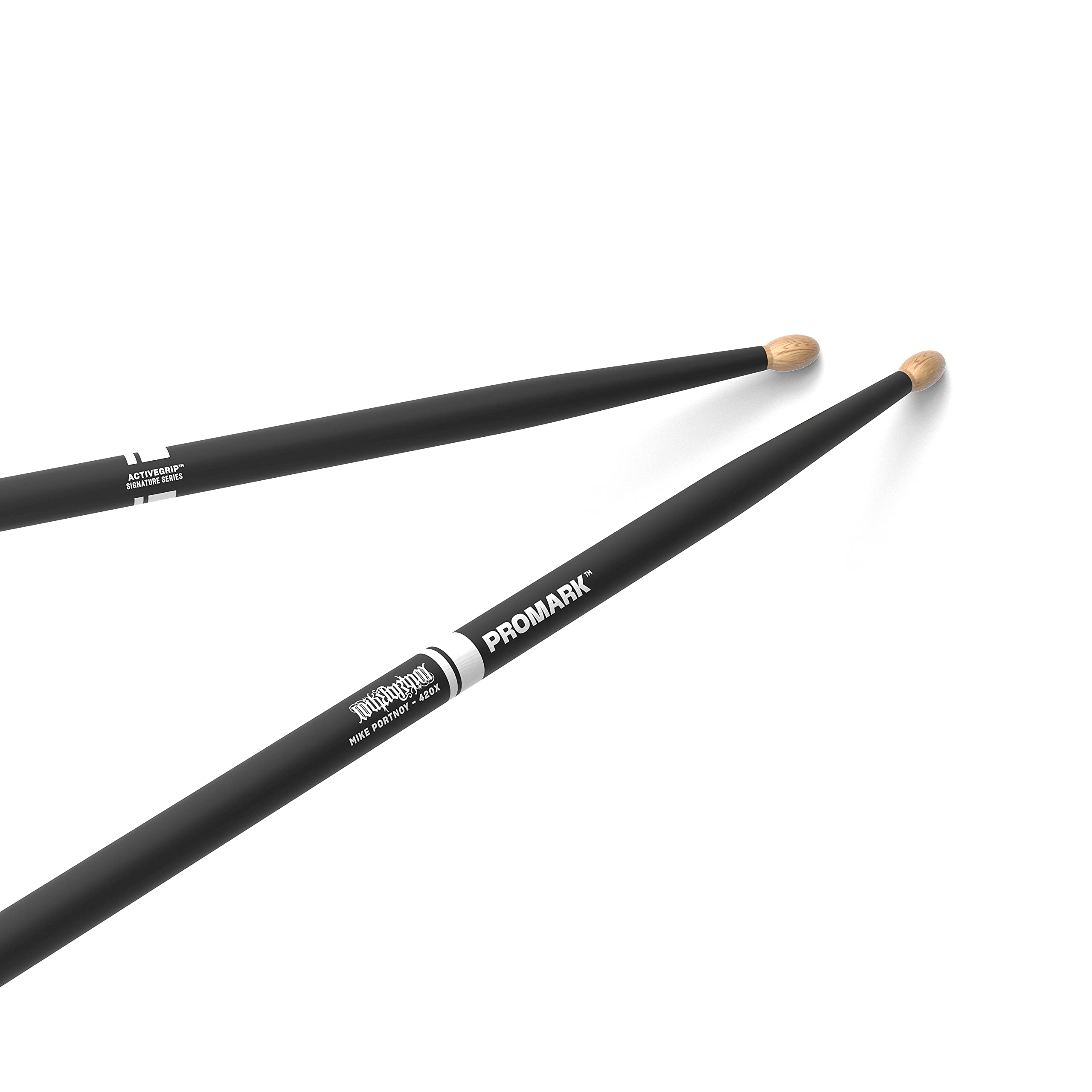 ProMark Drum Sticks - Mike Portnoy Drumsticks - ActiveGrip For Secure, Comfortable Grip - Gets Tackier As Your Hands Sweat - Act
