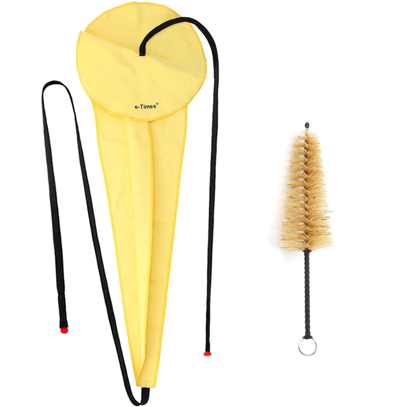 Saxophone Cleaning Cloth Kit, For Alto Tenor Soprano Sax And Other Wind & Woodwind Instruments, Including 1 * Cleaning Cloth And