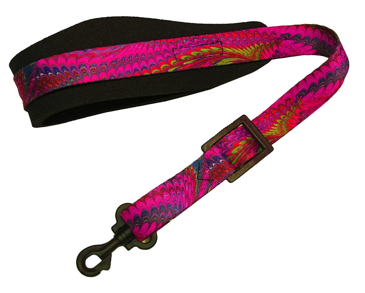 Legacystraps DSX Combed Peacock Feather Neoprene Padded Saxophone Strap