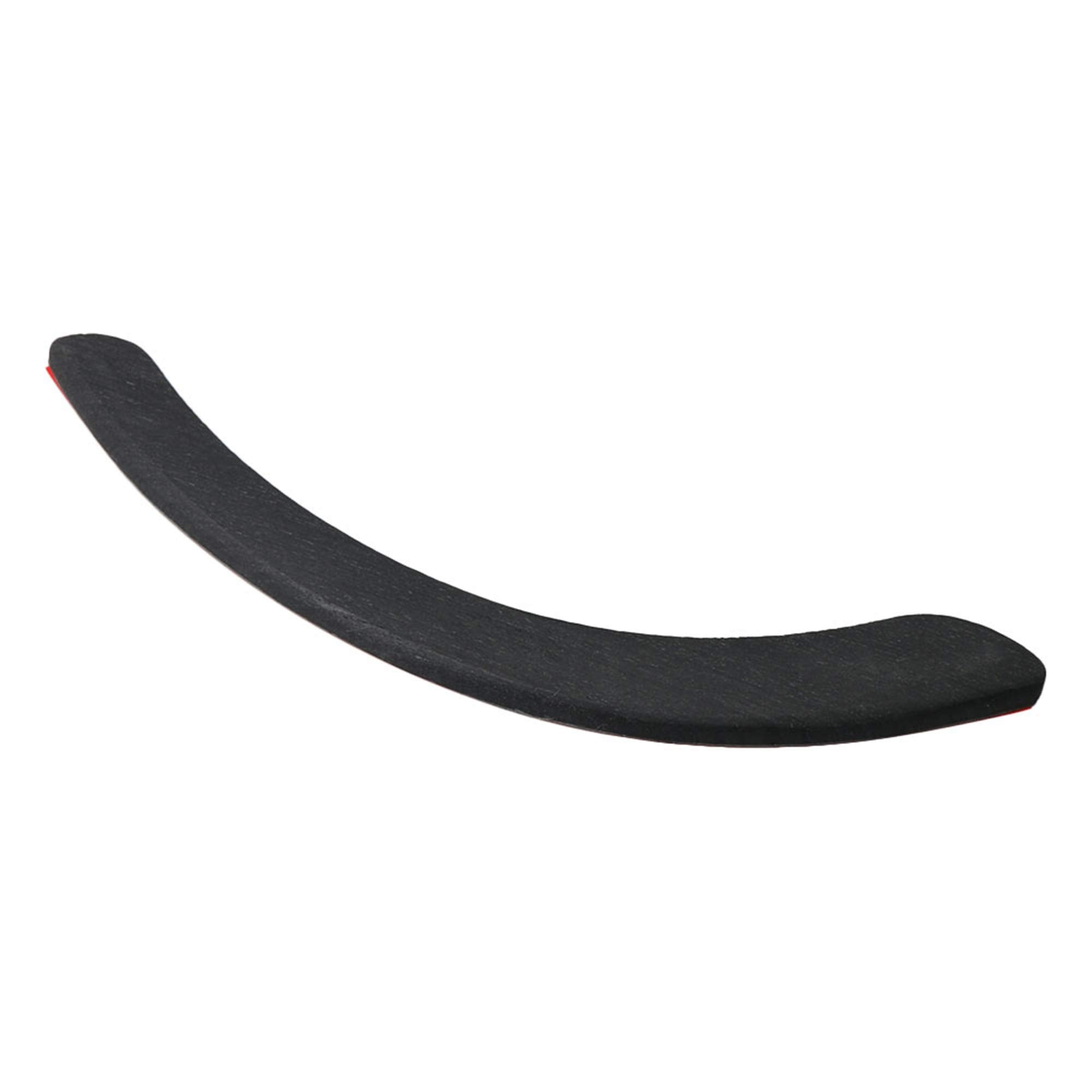 Yibuy 19.5X1.4Cm Black Figured Solid Rosewood Guitar Arm Rest Part For 39-41 Inch Acoustic Guitar