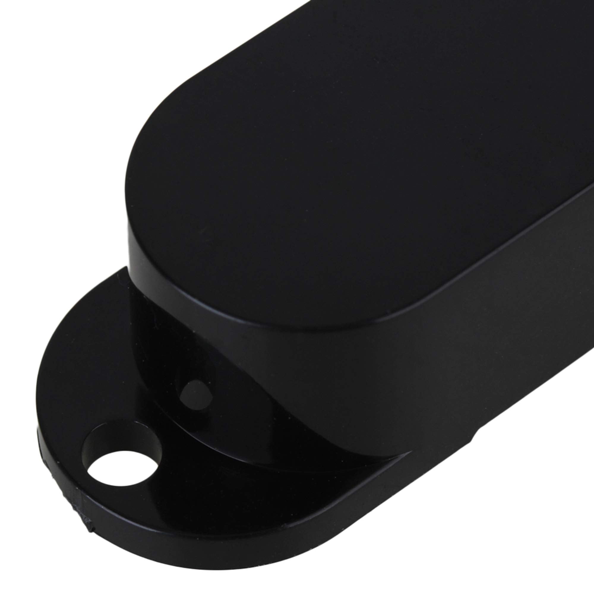 Lovermusic 82mm Black Plastic Closed Shell Electric Guitar Single Coil Pickup Covers Pack of 3