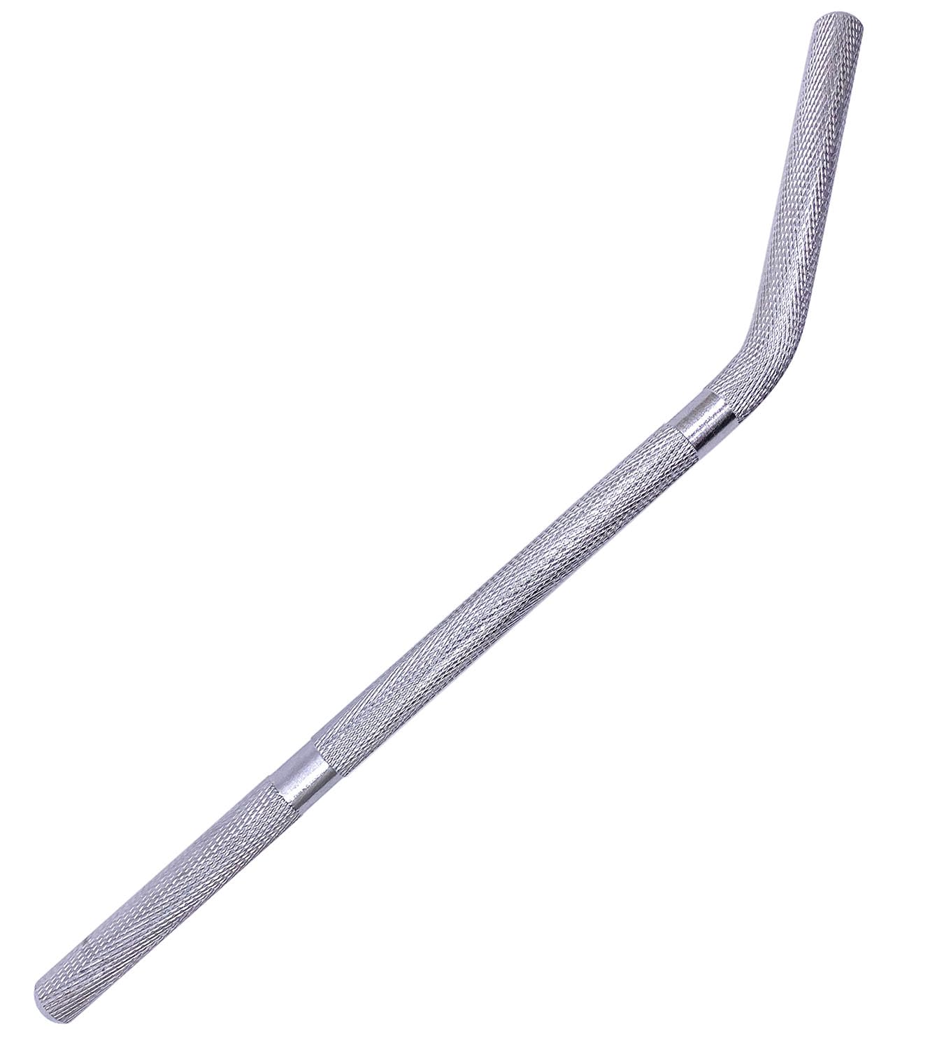TUOREN Percussion Cowbell Mounting 30 Degree Bent Arm for Drum Set Percussion Accessories 3/8 Rods