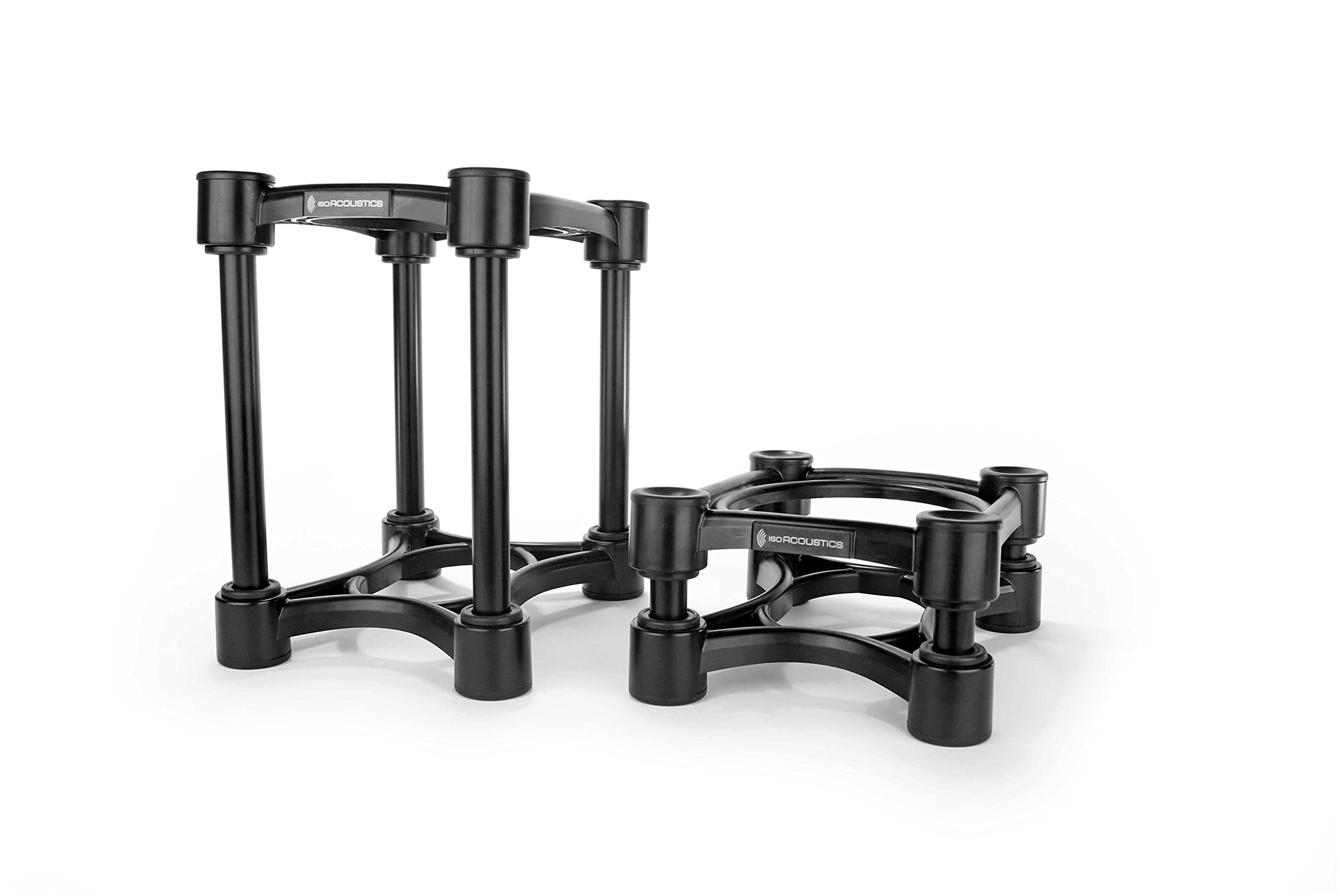 IsoAcoustics Iso-Stand Series Speaker Isolation Stands with Height & Tilt Adjustment: Iso-155 (6.1    x 7.5   ) Pair