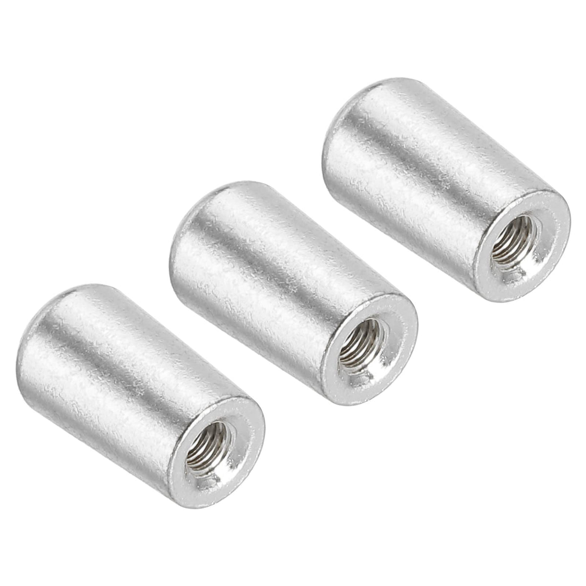 Patikil Metal Guitar 3 Way Toggle Switch Tip Switch Knob Cap M3.5 For Electric Guitar Parts Accessories Silver 3Pcs