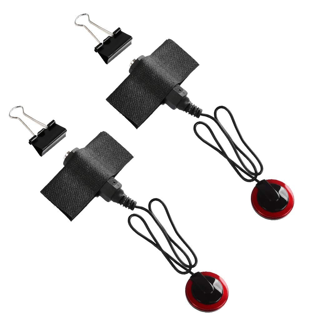 TIMESETL 5 Pcs Piezo Contact Microphone Pickups Self-Adhesive Instrument Pickups for Guitar, Violin, Viola, Cello, Banjo, Ukulel