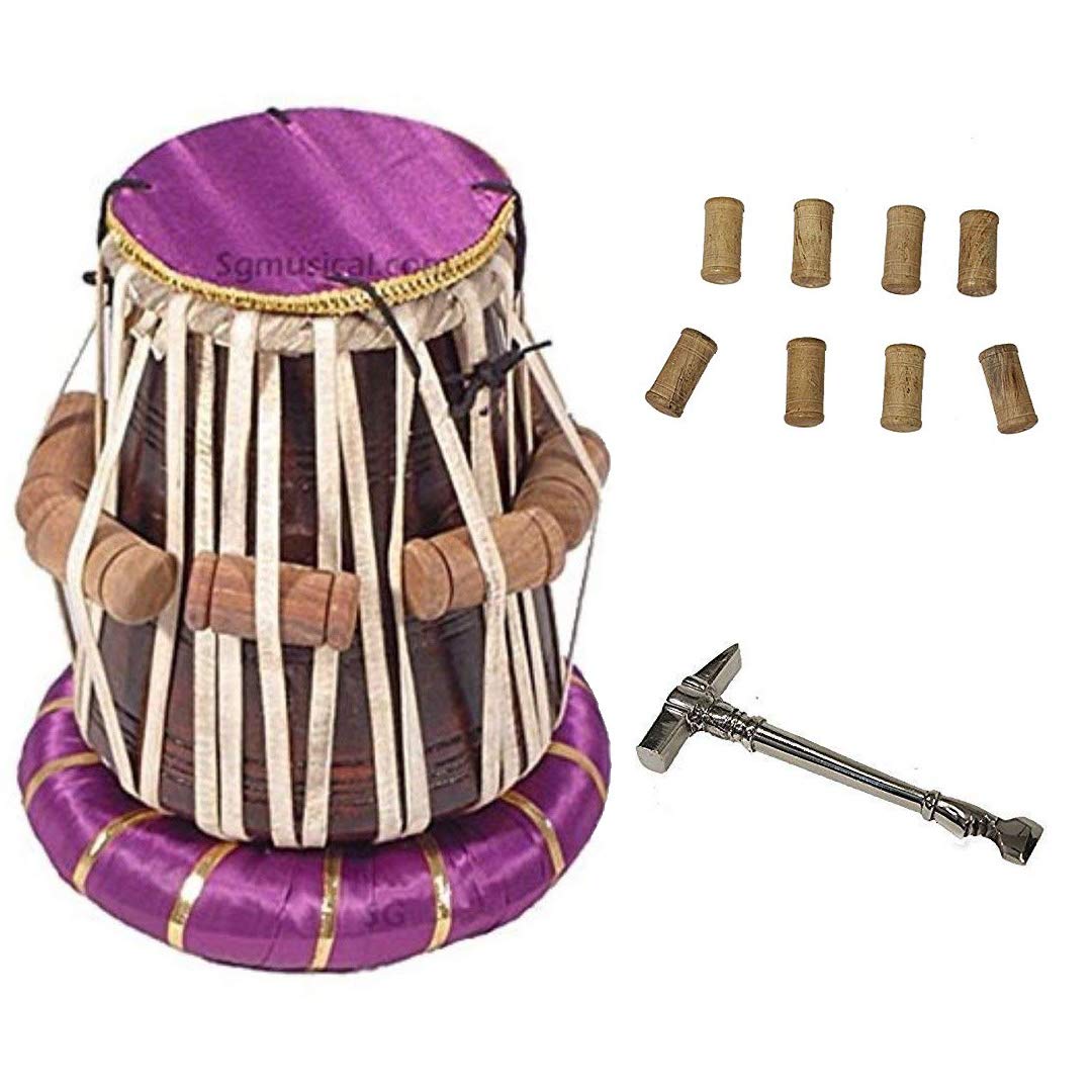 Sg Musical Tabla Dayan With Tabla Accessories 8 Gatta/Hammer Tfg04