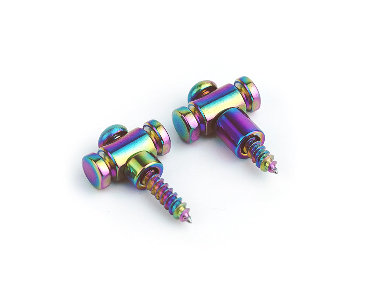 Guyker Guitar Roller String Retainers(Set Of 2) - String Guide, Strings Trees Replacement Part For Electric Guitars, Sr1 Chamele