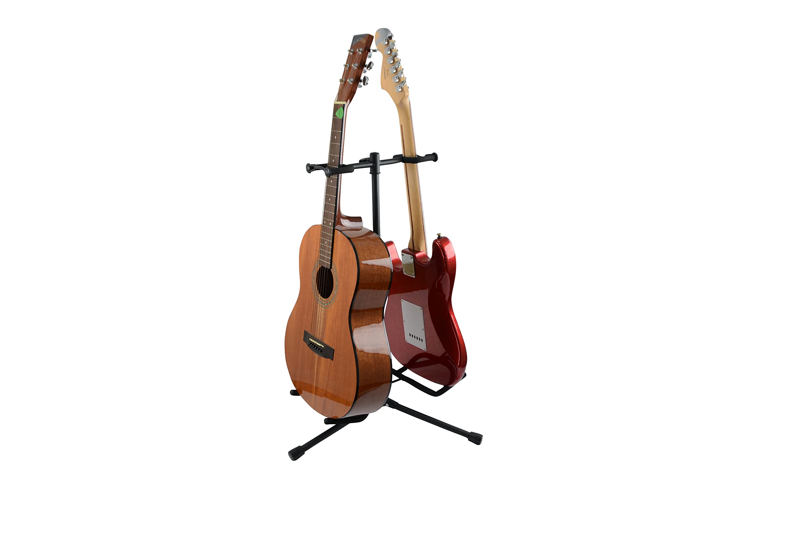 Gator Frameworks Two Pack of Double Stands Fits Acoustic & Electric Guitars (GFW-GTR-2000-2PK)