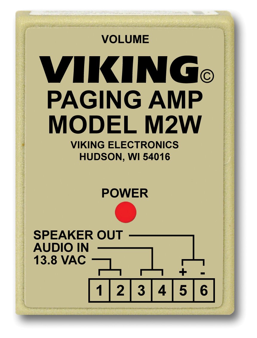 Paging Power Amp w/25AE Paging Horn Inc.