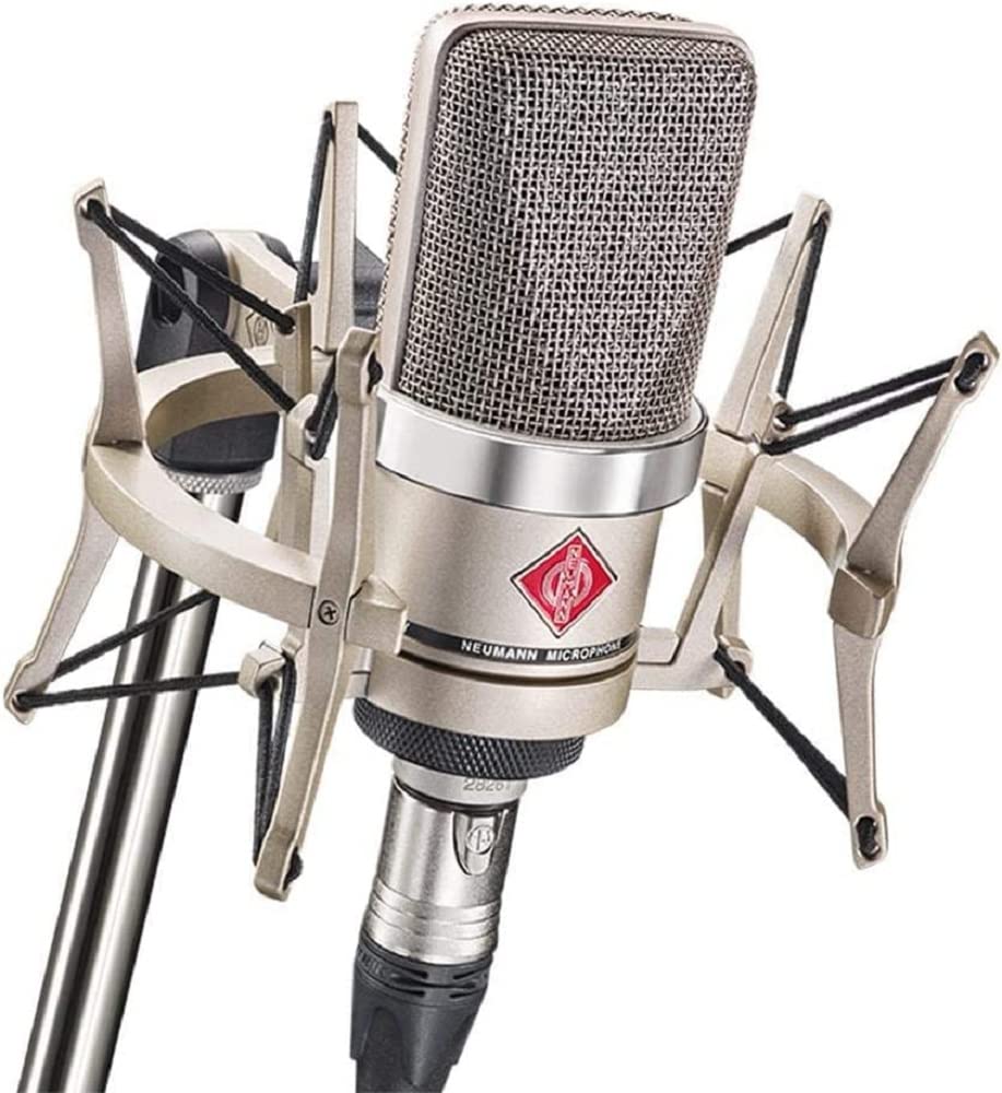 Neumann Tlm 102 Studio Set - Cardioid Condenser Microphone Ideal For Home/Professional Studio Instrument Vocal Podcast Twitch Re