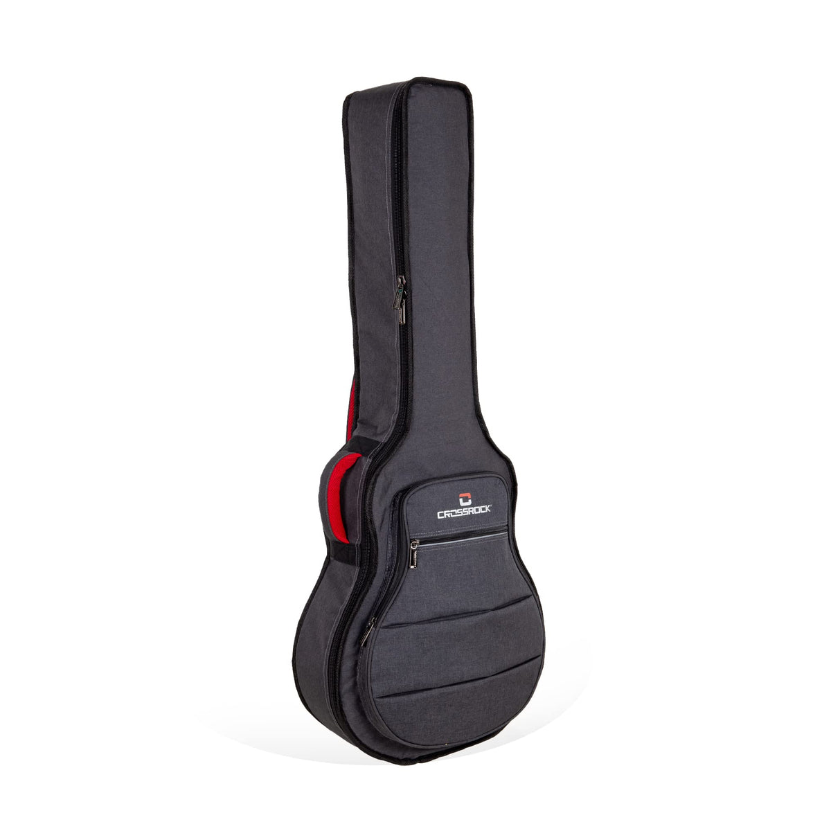 Crossrock 10Mm Padded Guitar Backpack Case For 16'' Archtop/Hollow Body/Jazz Electric Guitars - Lightweight Gig Bag Fits Gretsch