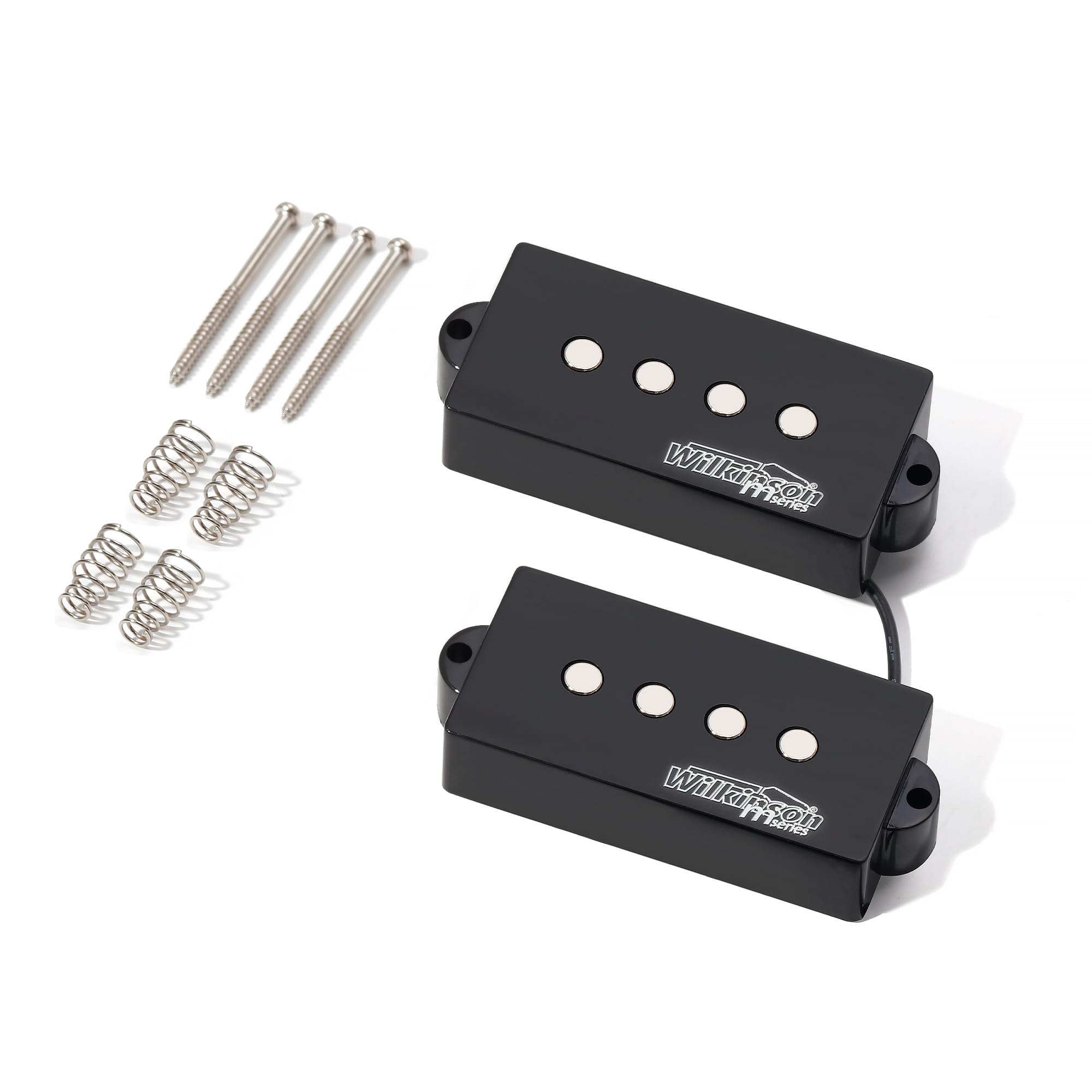 Wilkinson M Series Wopb Variable Gauss Ceramic Bass Humbucker Pickups Set For Precision Bass Pb Style 4 Strings Electric Bass Gu