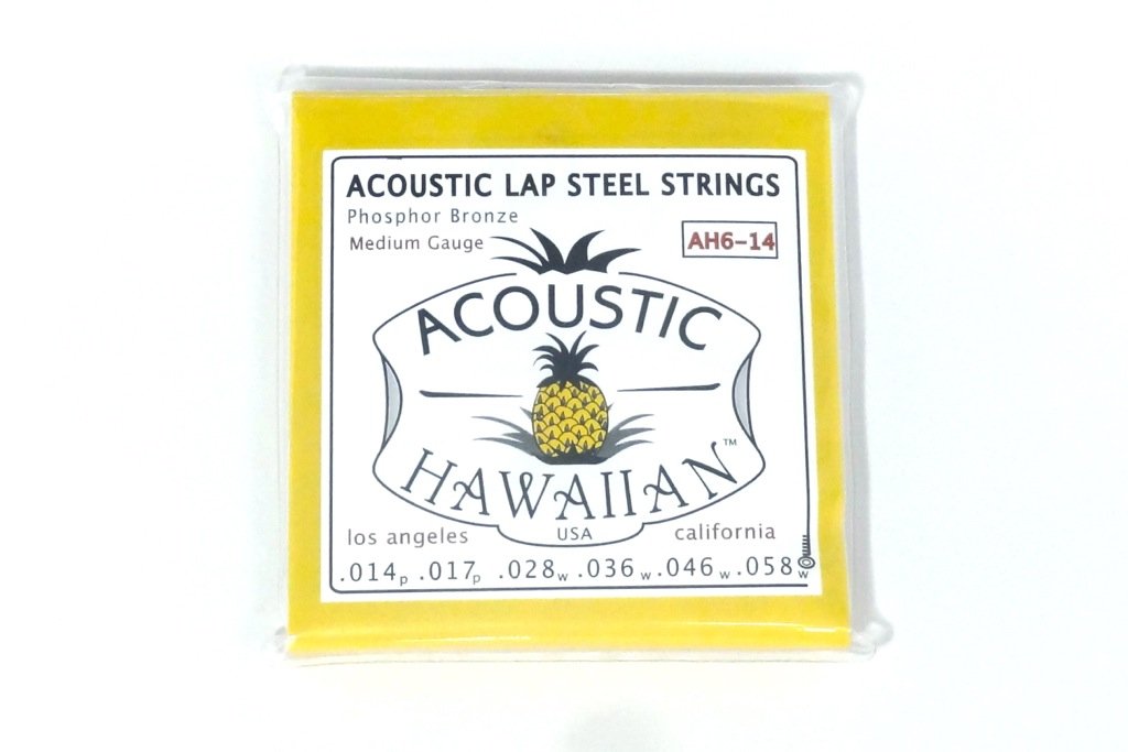 Asher Guitars Acoustic Hawaiian  Lap Steel Strings - Single Set