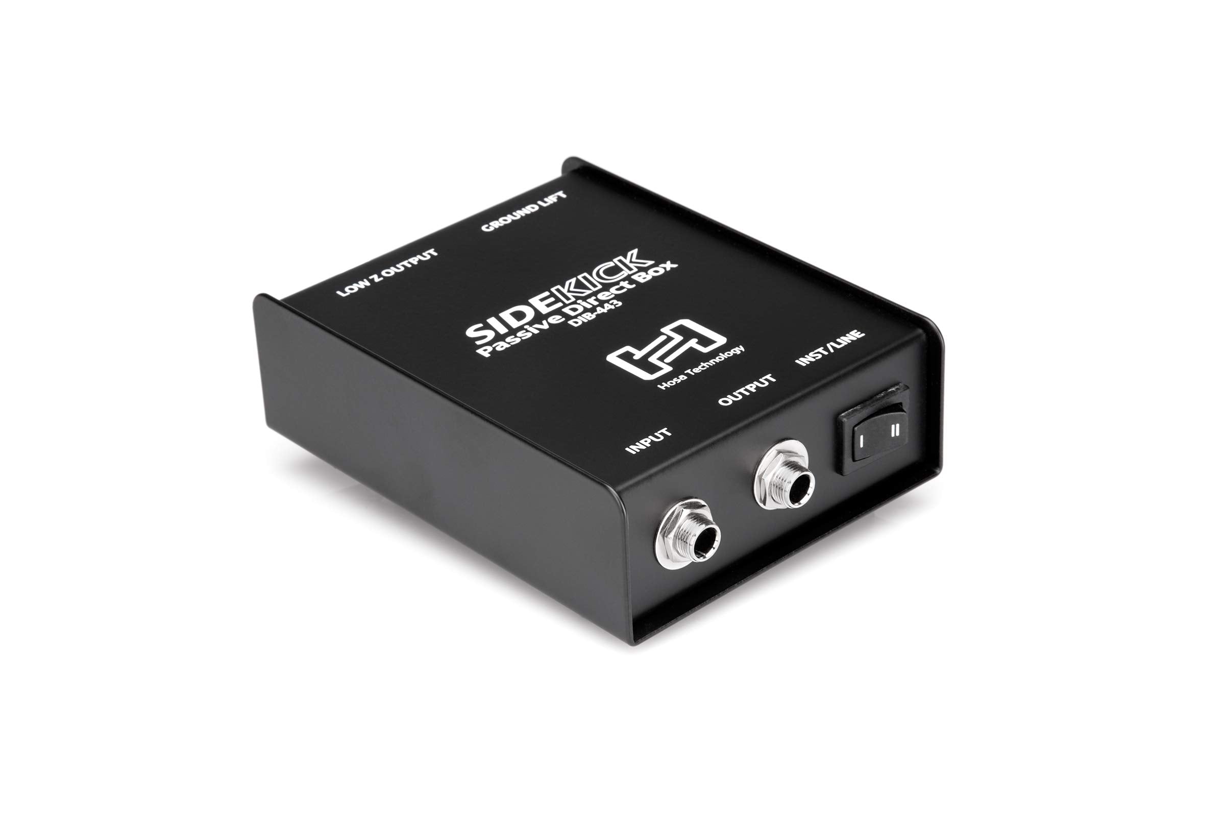 Hosa DIB-443 1/4 TS to XLR3M Sidekick Passive DI Box