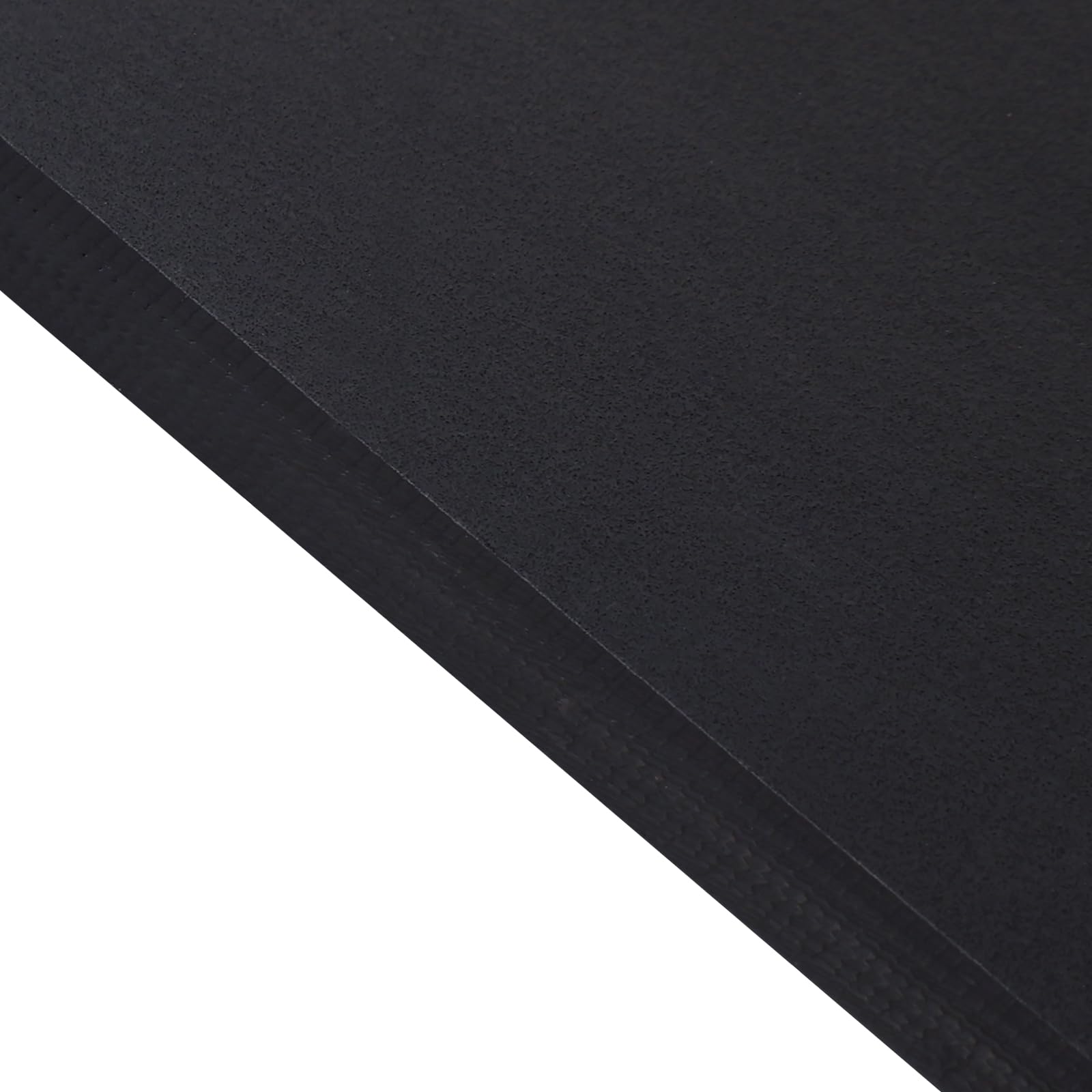 Banworks Electric Guitar 1 Ply Backplate 6-Hole Trem Tremolo Cover for USA/Mexican Fender Standard Strat ST JT/HGB-01 Matt Black