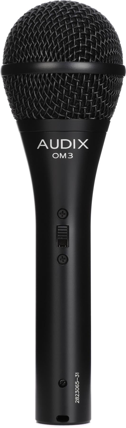 Audix OM3S Vocal and Instrument Dynamic Microphone - Black