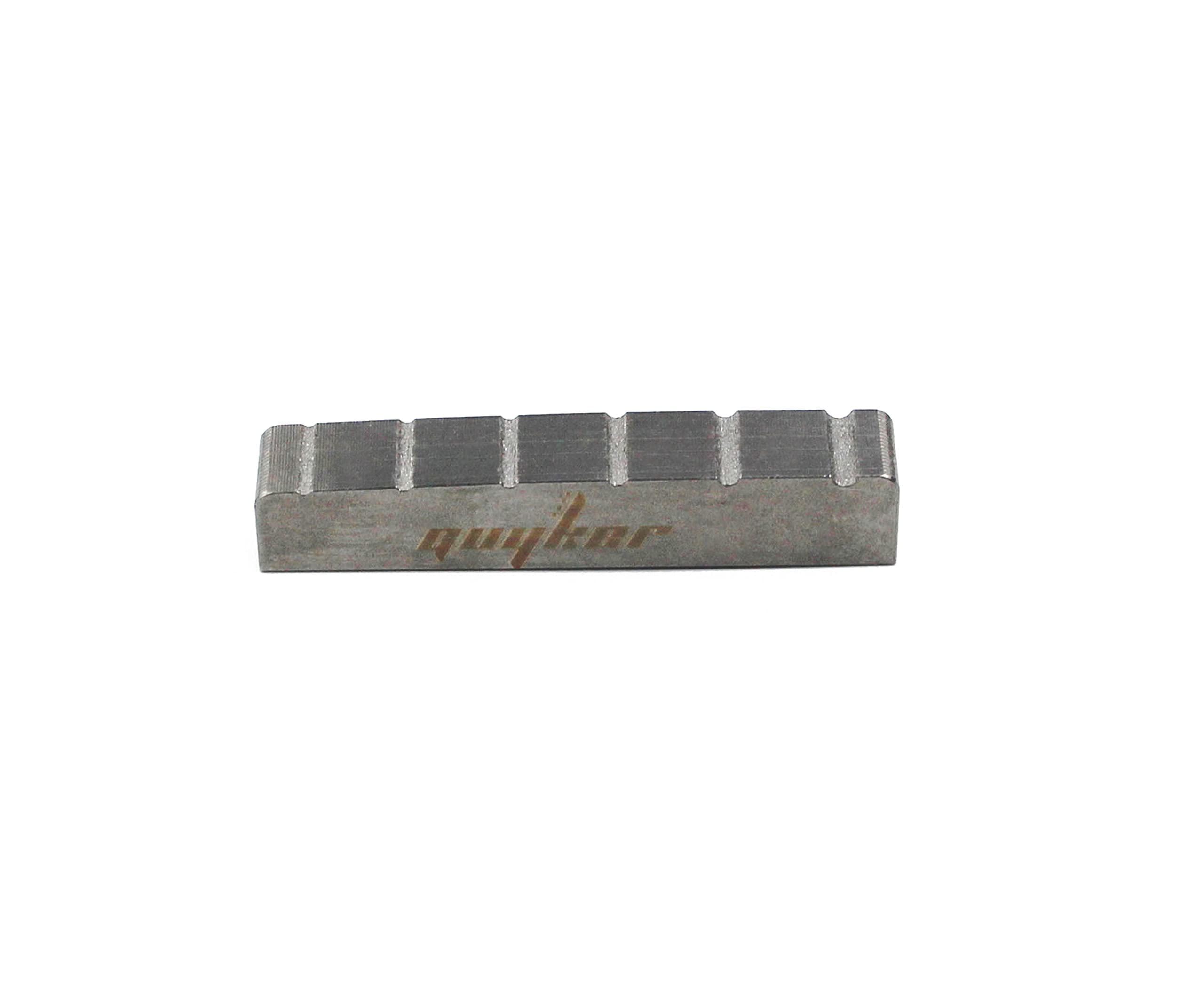 Guyker 42Mm Guitar Titanium Alloy Nut - Pre-Slotted Nuts Replacement Part For Lp Electric Guitar