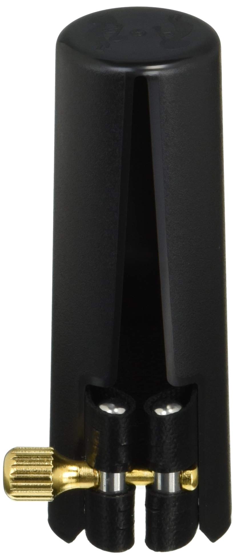 Rovner Ligature & Plastic Cap for Tenor Standard Saxophone - Dark Ligature for Metal Mouthpiece (3ML)