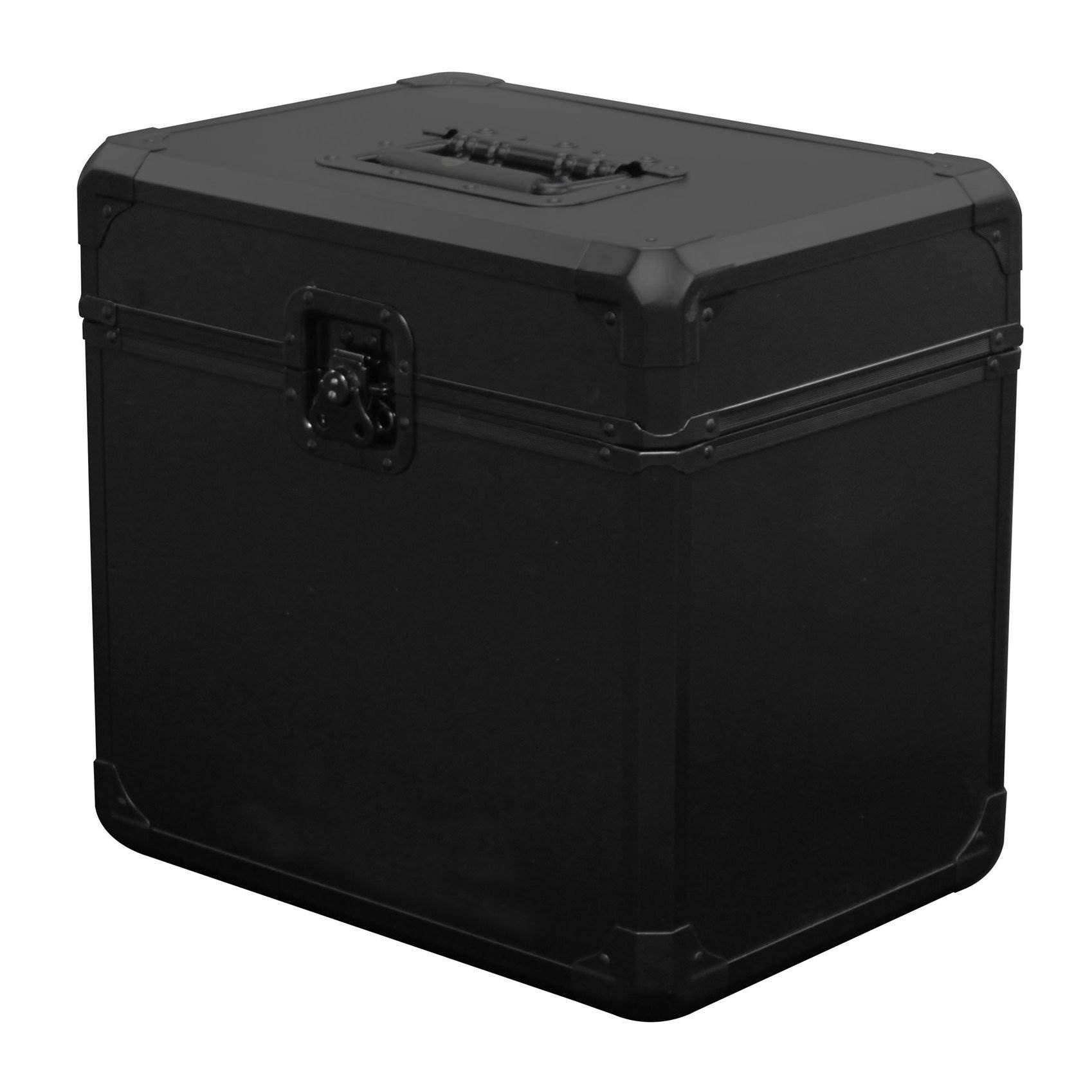 Black KROM Record/Utility Case for 70 12 Vinyl Records & LPs
