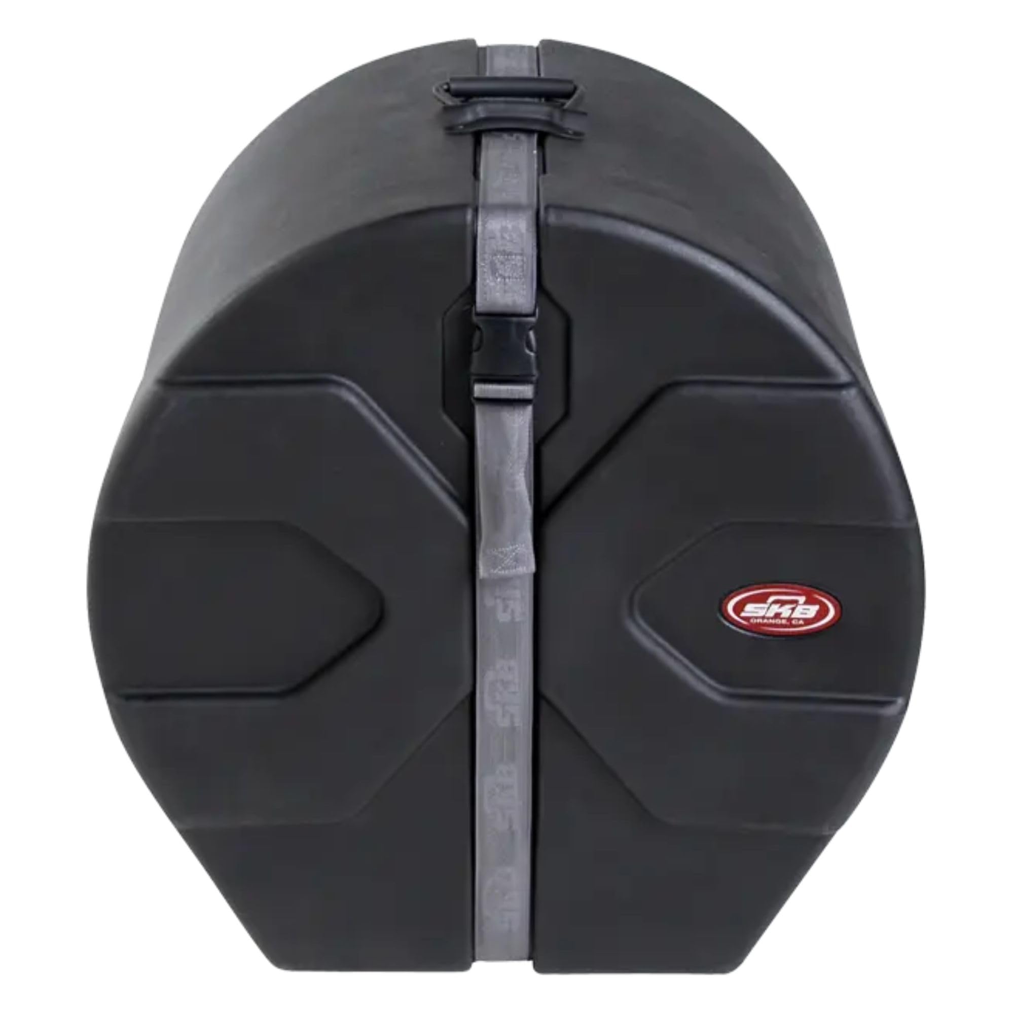 SKB 16 x 18 Floor Tom Case with Padded Interior, D-Shaped Drum Design, and Molded in Feet for Upright Positioning and Stability,