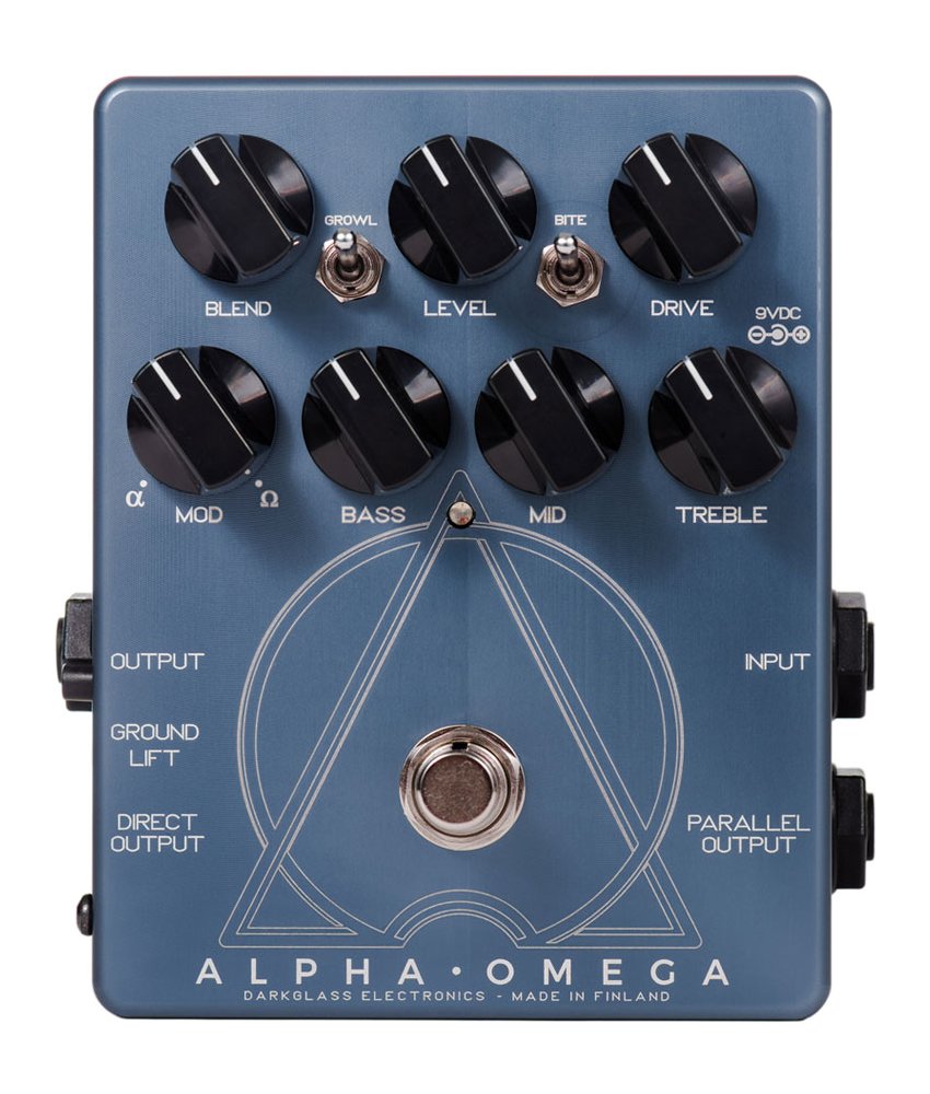 Darkglass Electronics Darkglass Alpha Omega Bass Pre-Amp And Overdrive (Ao)