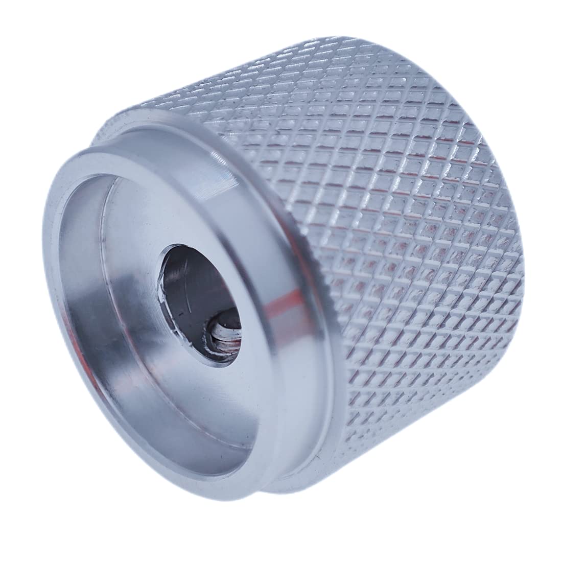 Szliyands 2 Pack Aluminum Rotary Electronic Control Potentiometer Knob ,for 0.23'' Diameter Shaft, 0.79'' Dia, 0.61'' H, Guitar