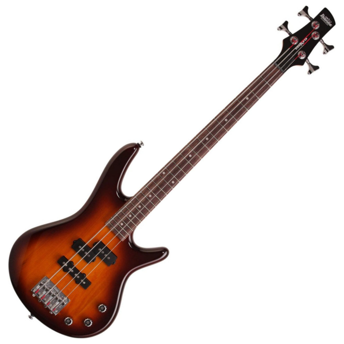 Ibanez Gsrm20 Bs Brown Sunburst Mikro Compact 4-String Electric Bass Guitar