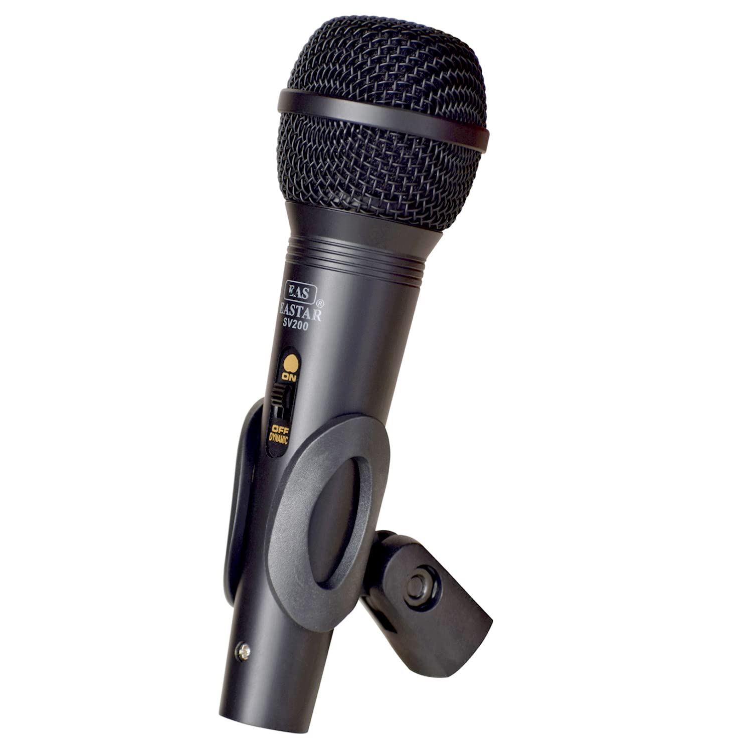 Kh Multipurpose Cardioid Dynamic Vocal Microphone With On/Off Switch, 15 Xlr-To-1/4 Cable, Mic Clip, Dynamic Microphone Element