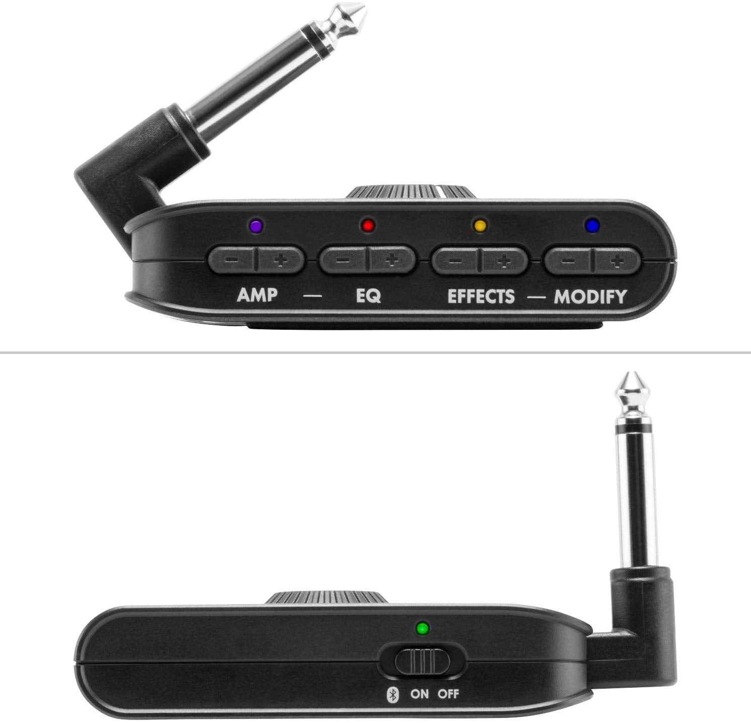 Fender Mustang Micro Personal Guitar Amplifier Bundle with Austin Bazaar Exclusive 12-Pack Picks and Instructional DVD