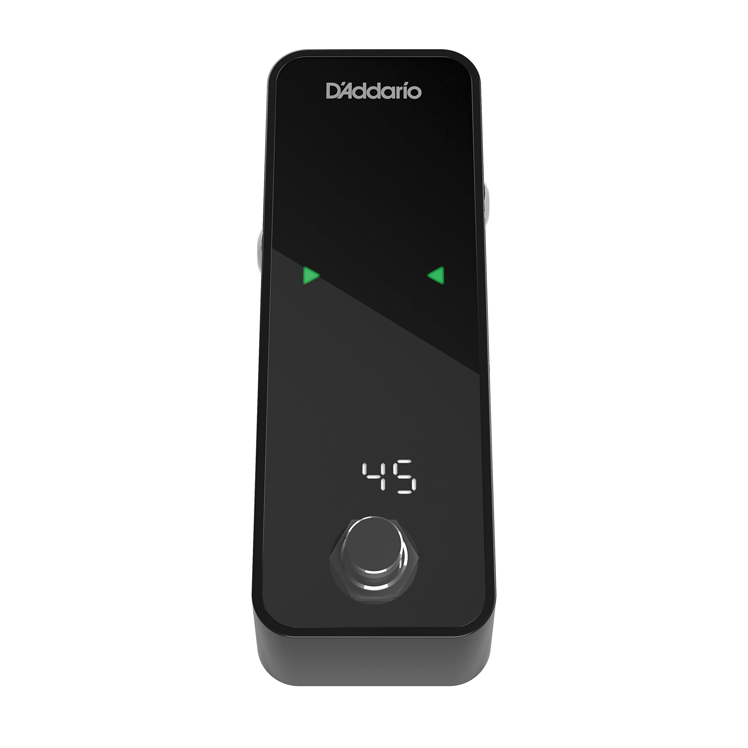 D'Addario Accessories Guitar Tuner Pedal Plus - Chromatic Tuner for Electric Guitars, Bass Guitars and More - Fast and Accurate