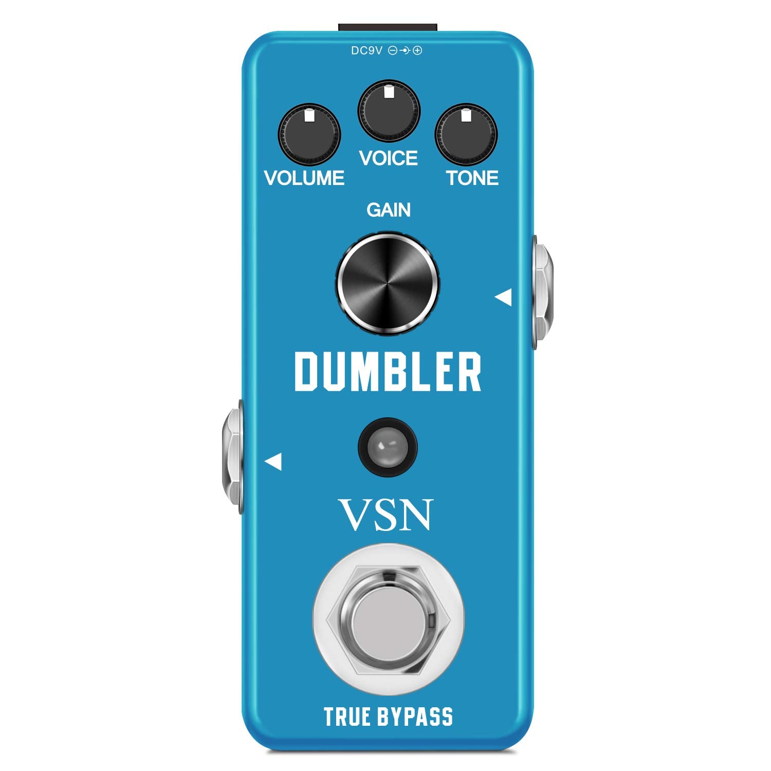 Vsn Vintage Overdrive Pedal, Classic Overdrive Pedal Analog Overdrive Pedals For Electric Guitar Effect With A Voice Dial For Mi