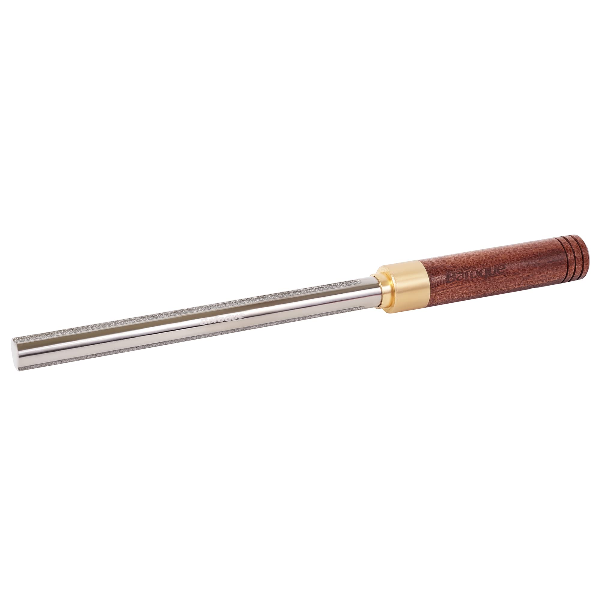 Guitar Fret Crowning File, Narrow/Medium/Wide 3 Edges Diamond Fret End Dressing File, Pro Guitar Repairing & Luthier Tool for Ac
