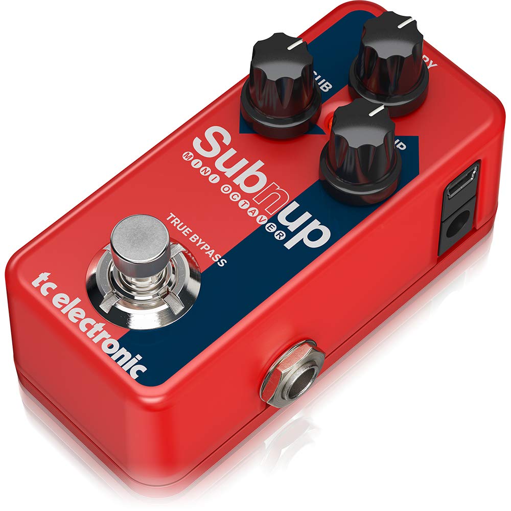 TC Electronic SUB 'N' UP MINI OCTAVER Compact Version of Hugely Popular Sub 'N' Up Octaver with Advanced Polyponic Octave Engine